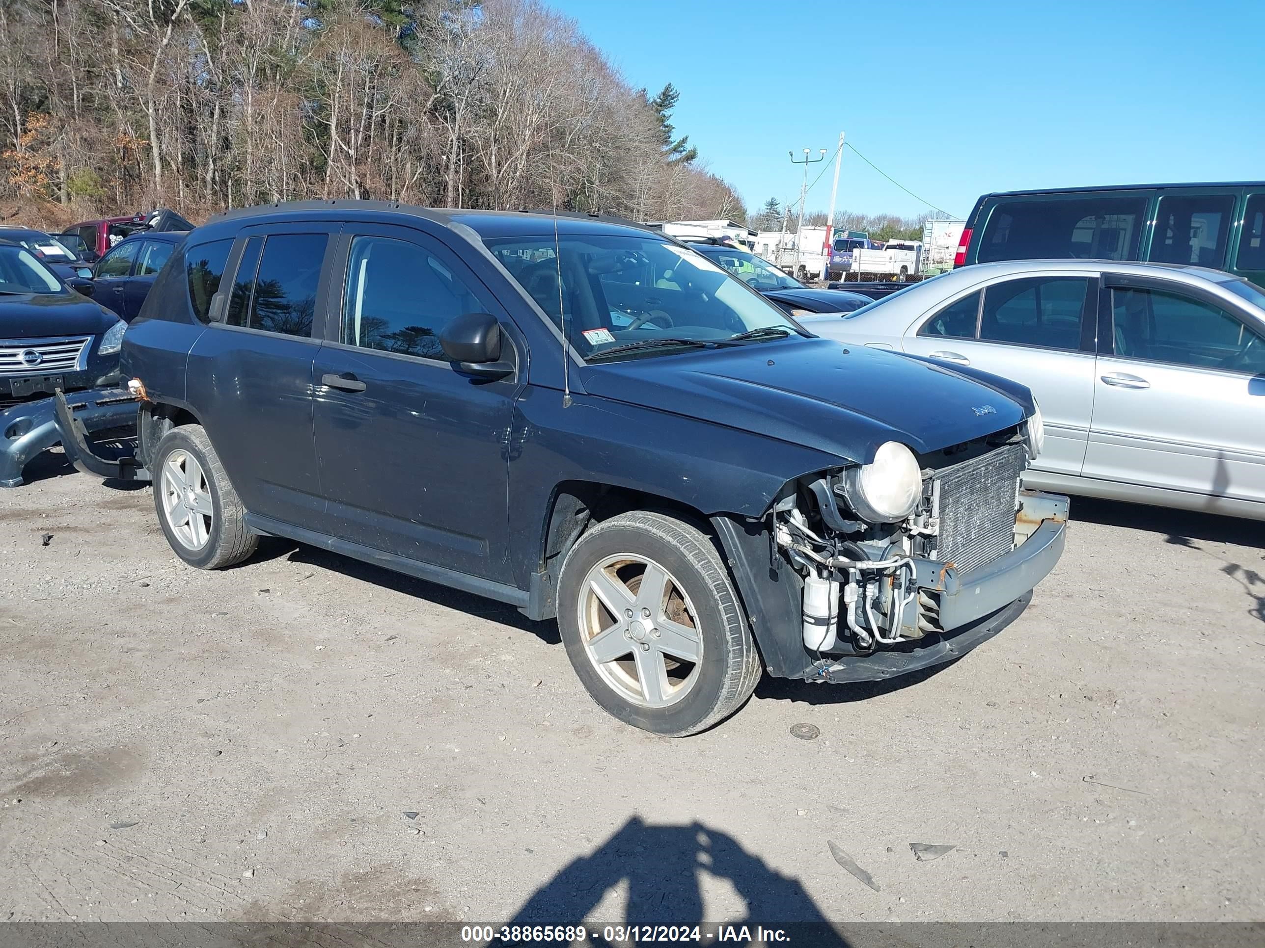 JEEP COMPASS 2007 1j8ff47w67d170899