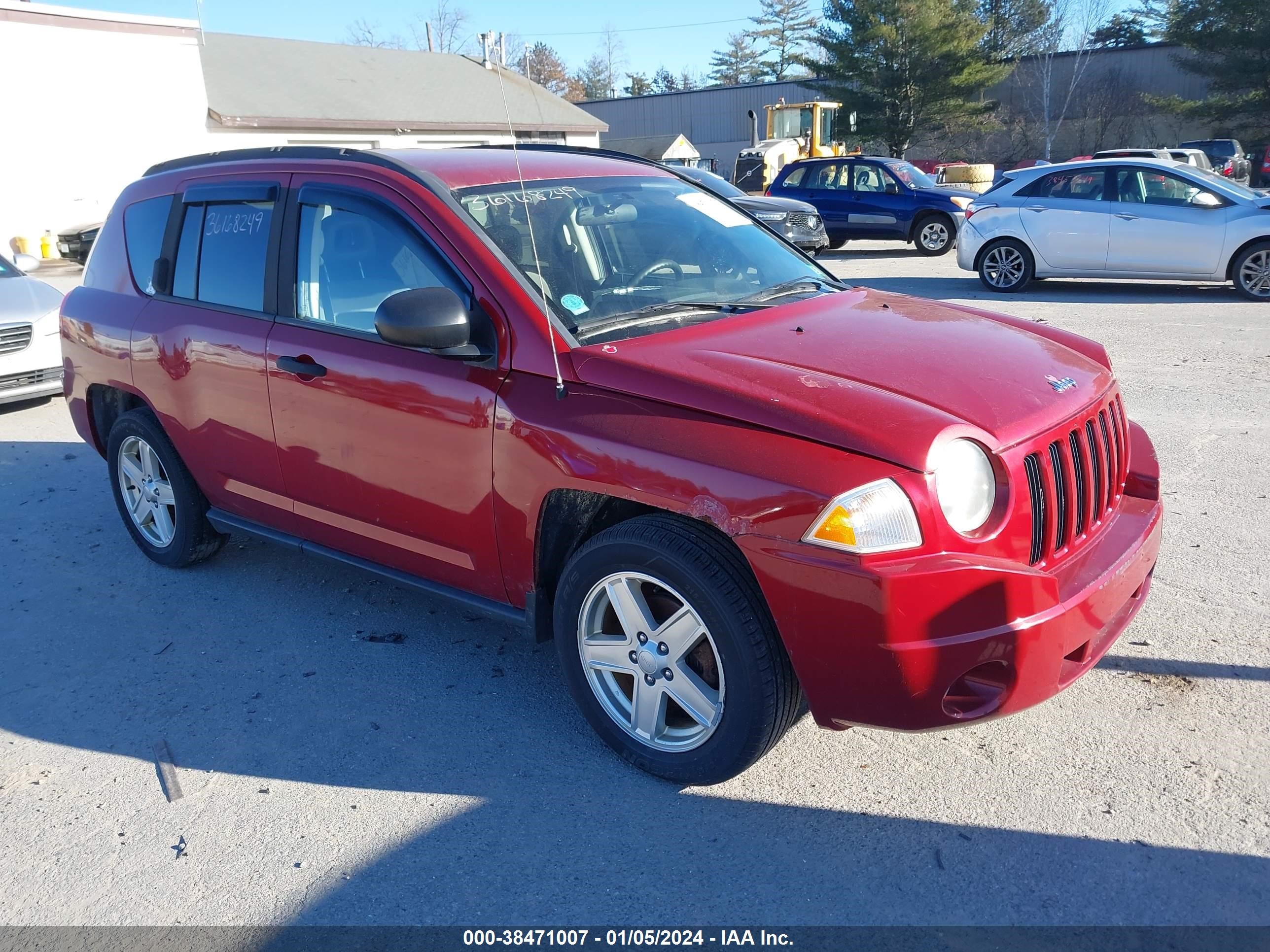 JEEP COMPASS 2007 1j8ff47wx7d597518