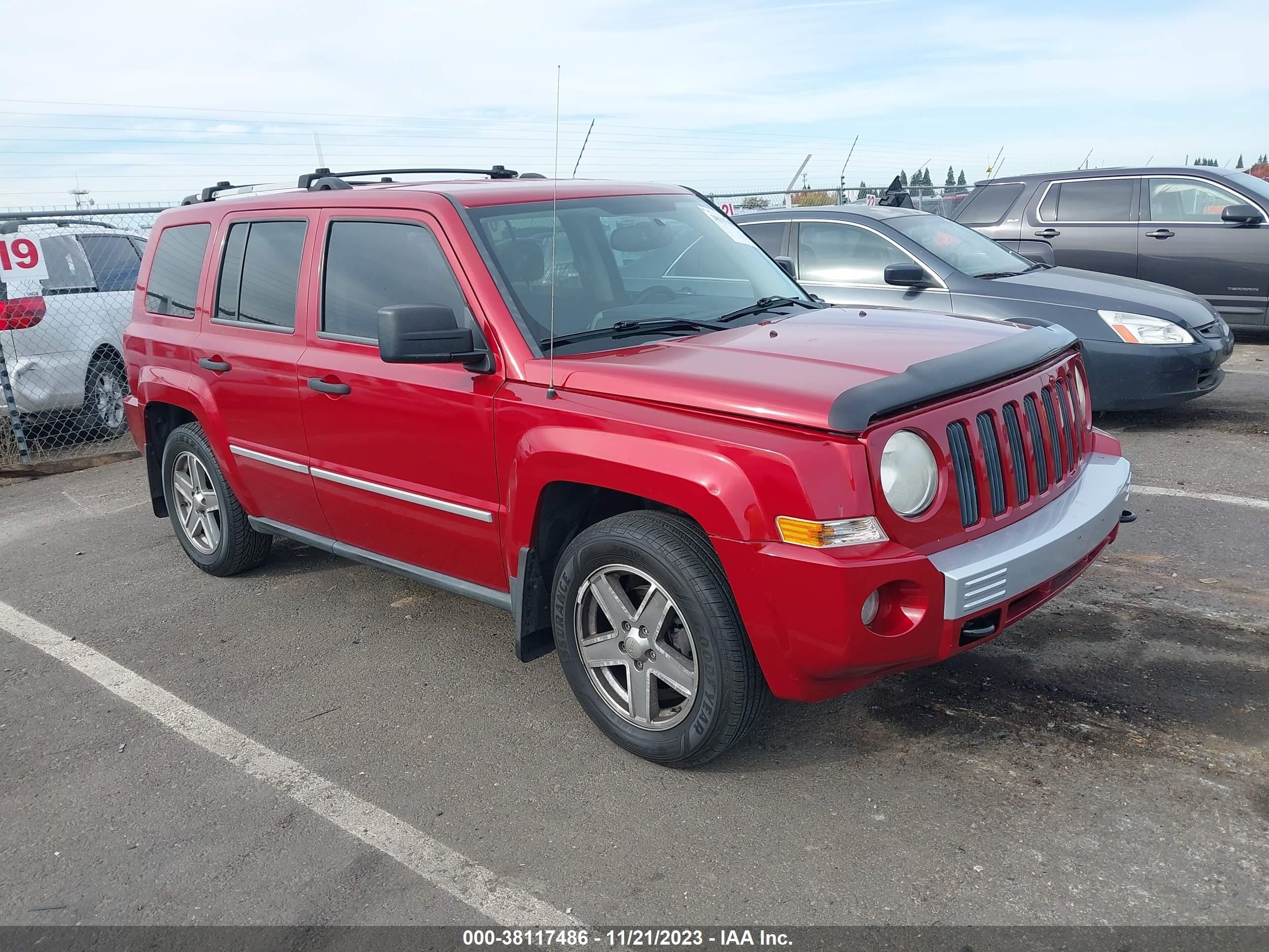 JEEP LIBERTY (PATRIOT) 2008 1j8ff48w38d514480