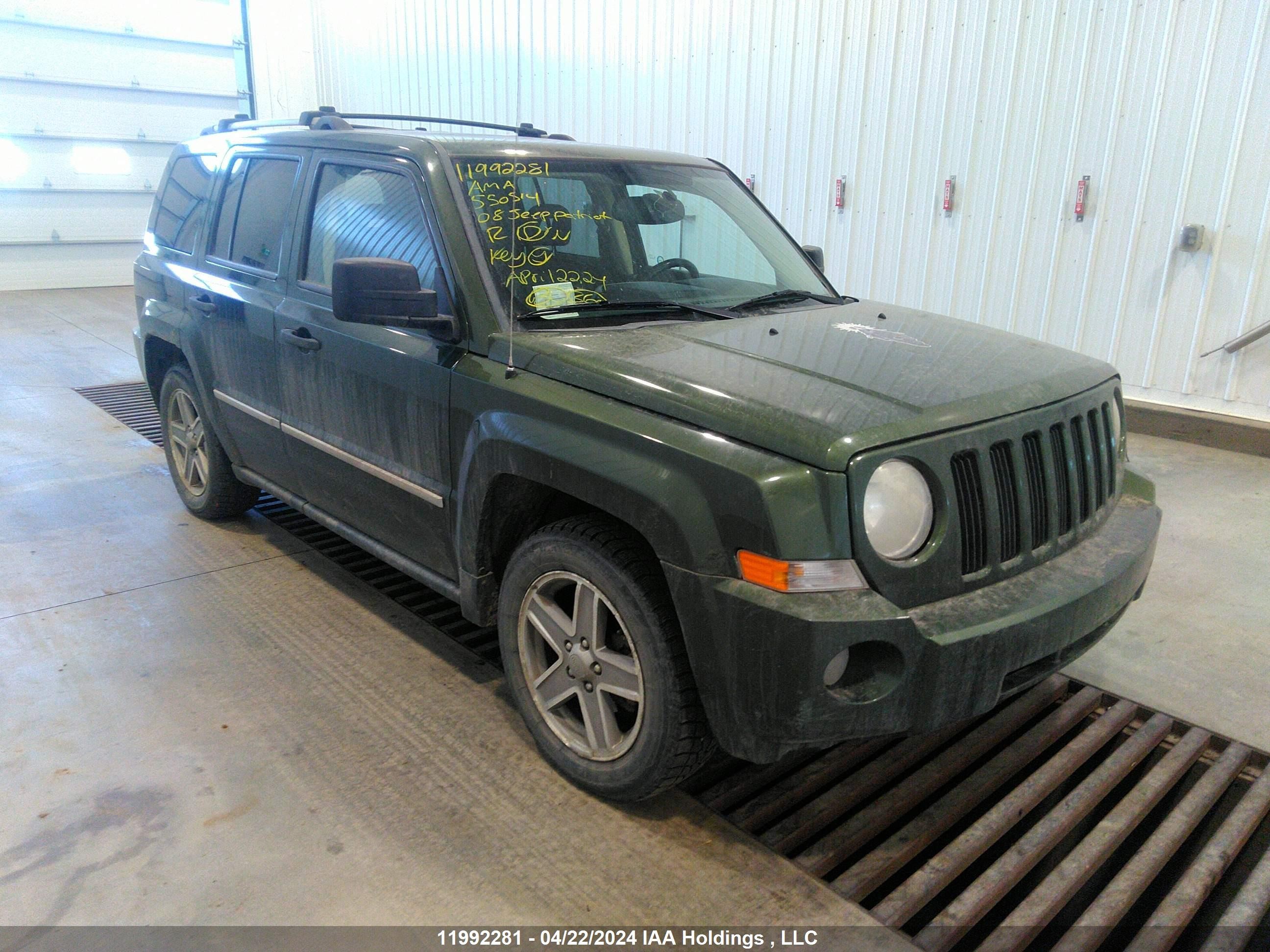 JEEP LIBERTY (PATRIOT) 2008 1j8ff48w98d550514