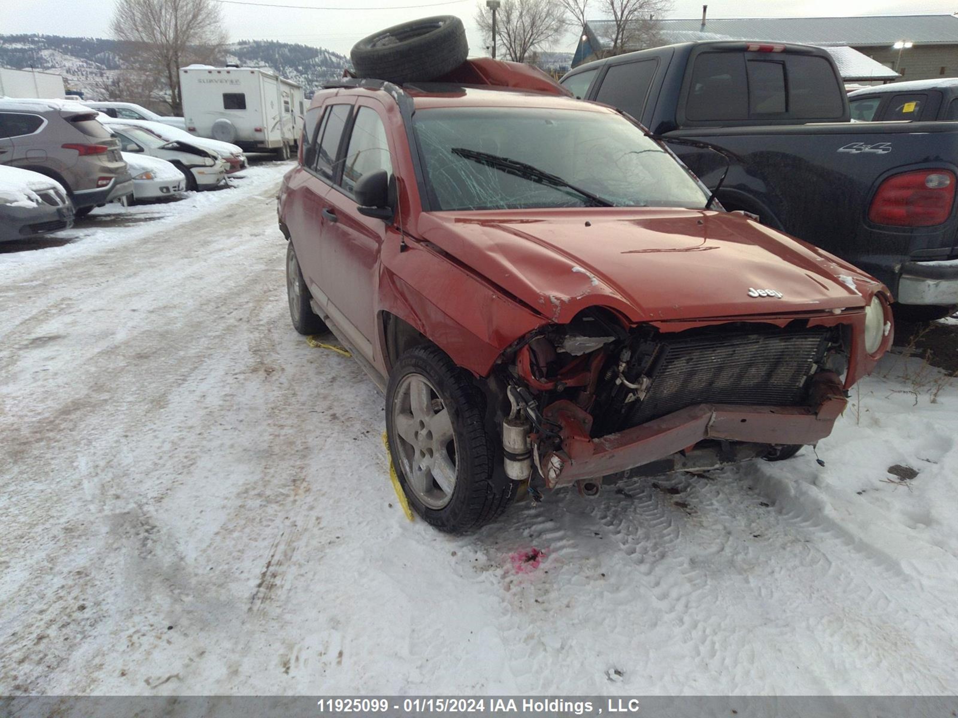 JEEP COMPASS 2008 1j8ff57w38d613209