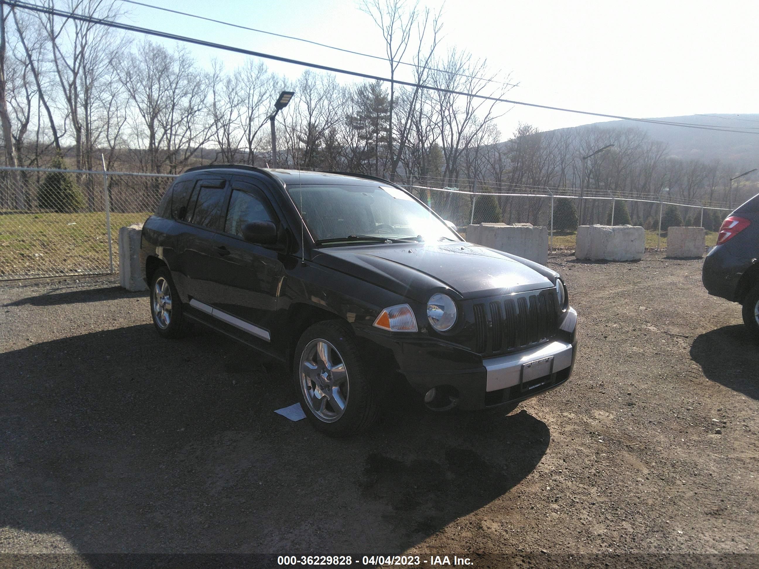 JEEP COMPASS 2007 1j8ff57w67d362233