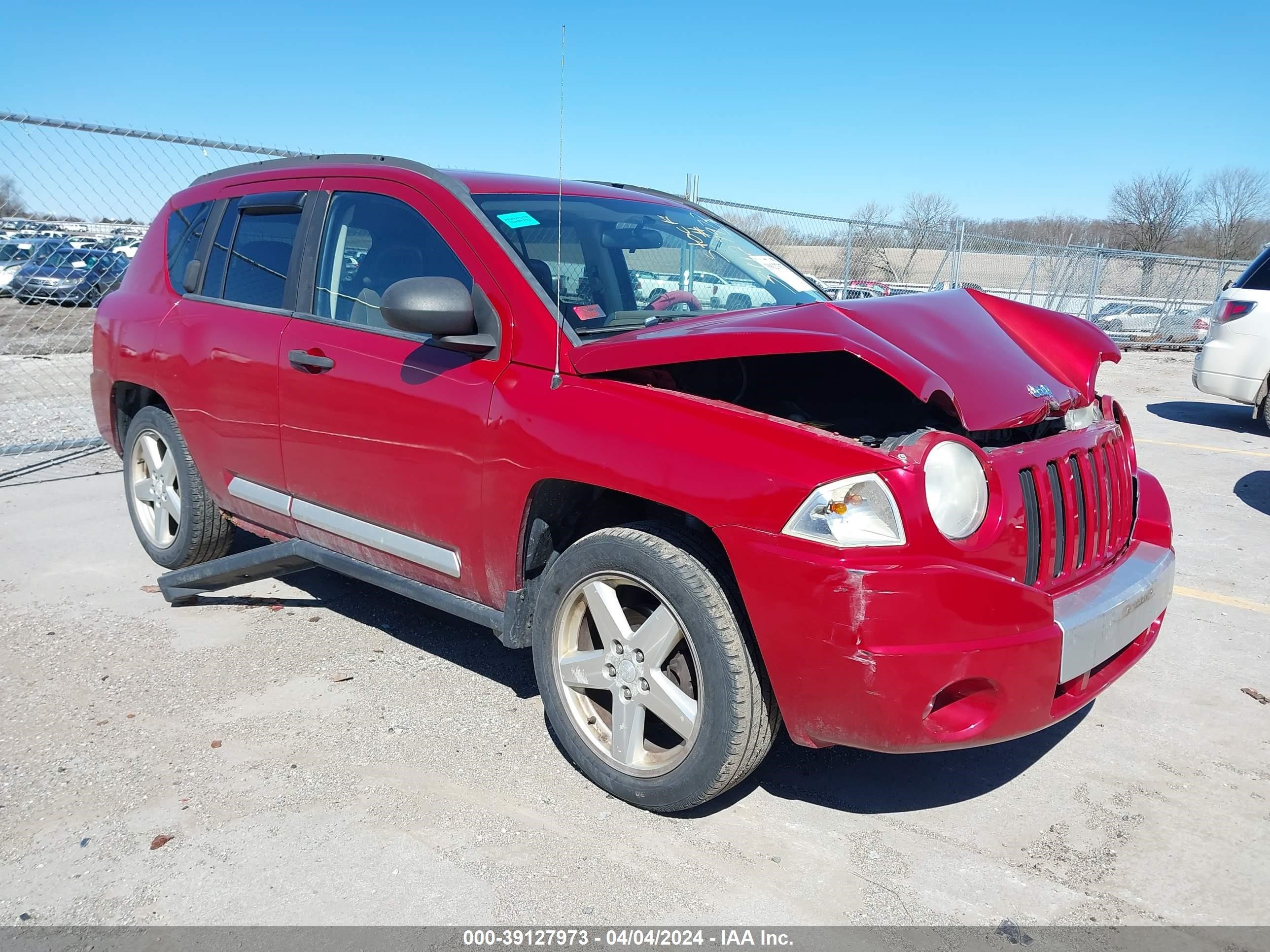 JEEP COMPASS 2007 1j8ff57w87d275773