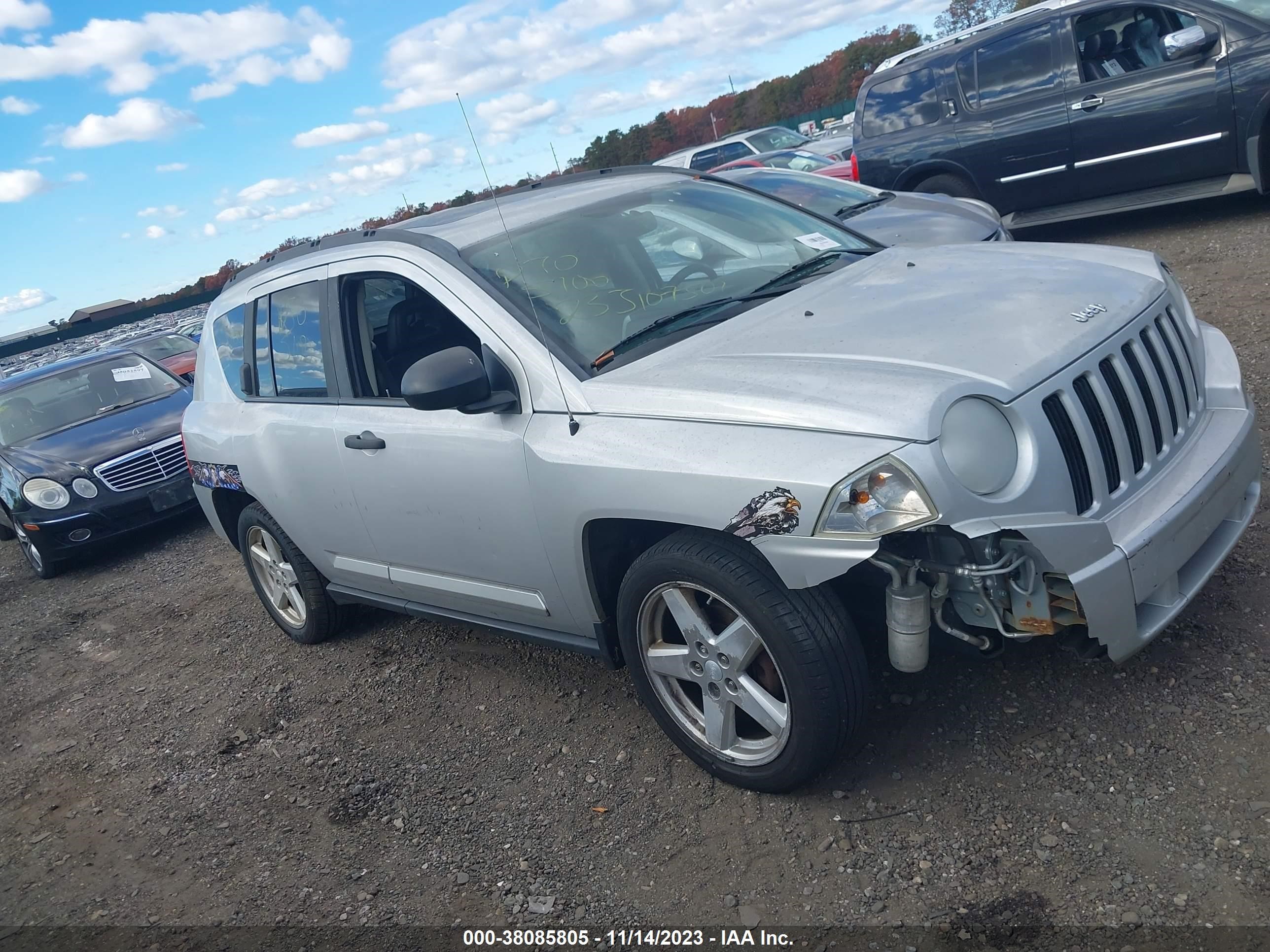 JEEP COMPASS 2008 1j8ff57w88d776745