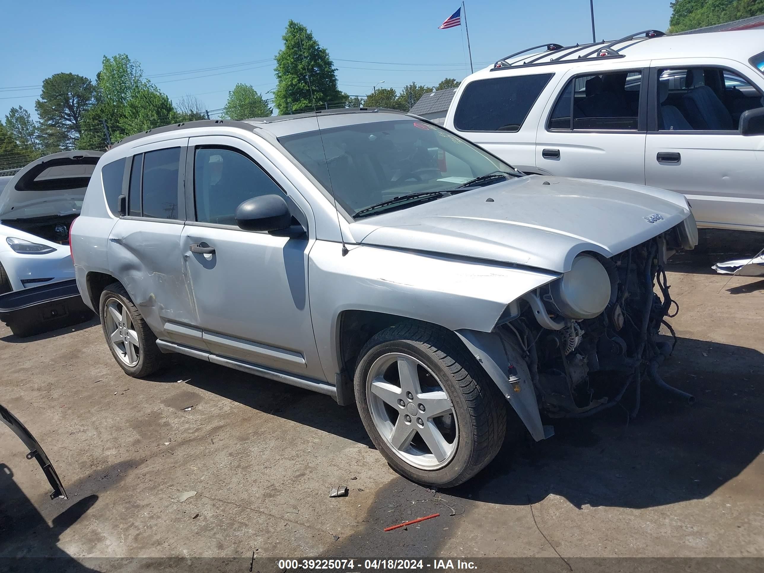 JEEP COMPASS 2007 1j8ff57w97d597242