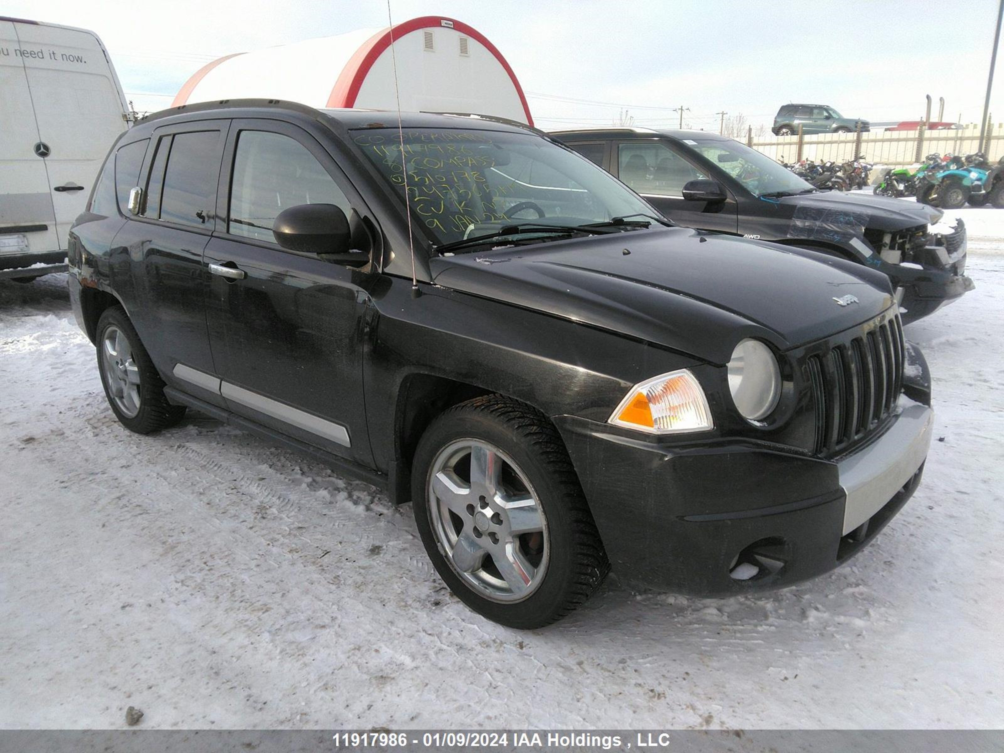 JEEP COMPASS 2008 1j8ff57w98d510778