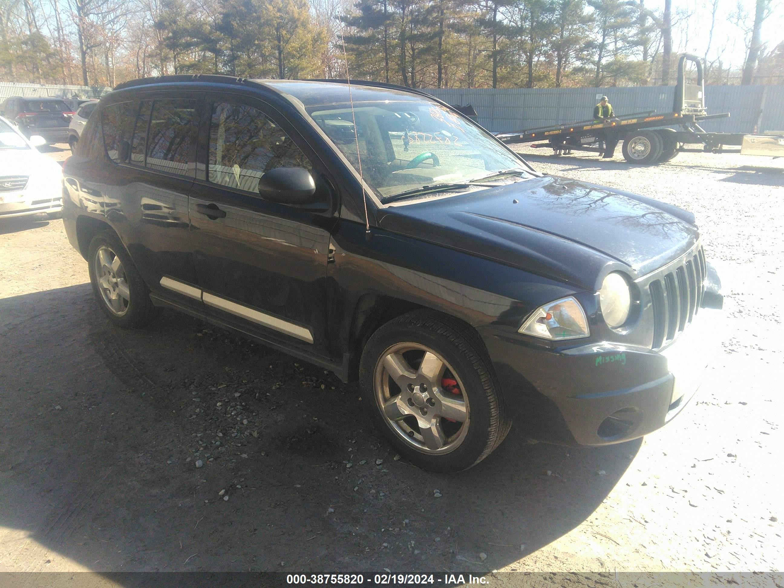 JEEP COMPASS 2007 1j8ff57wx7d158373