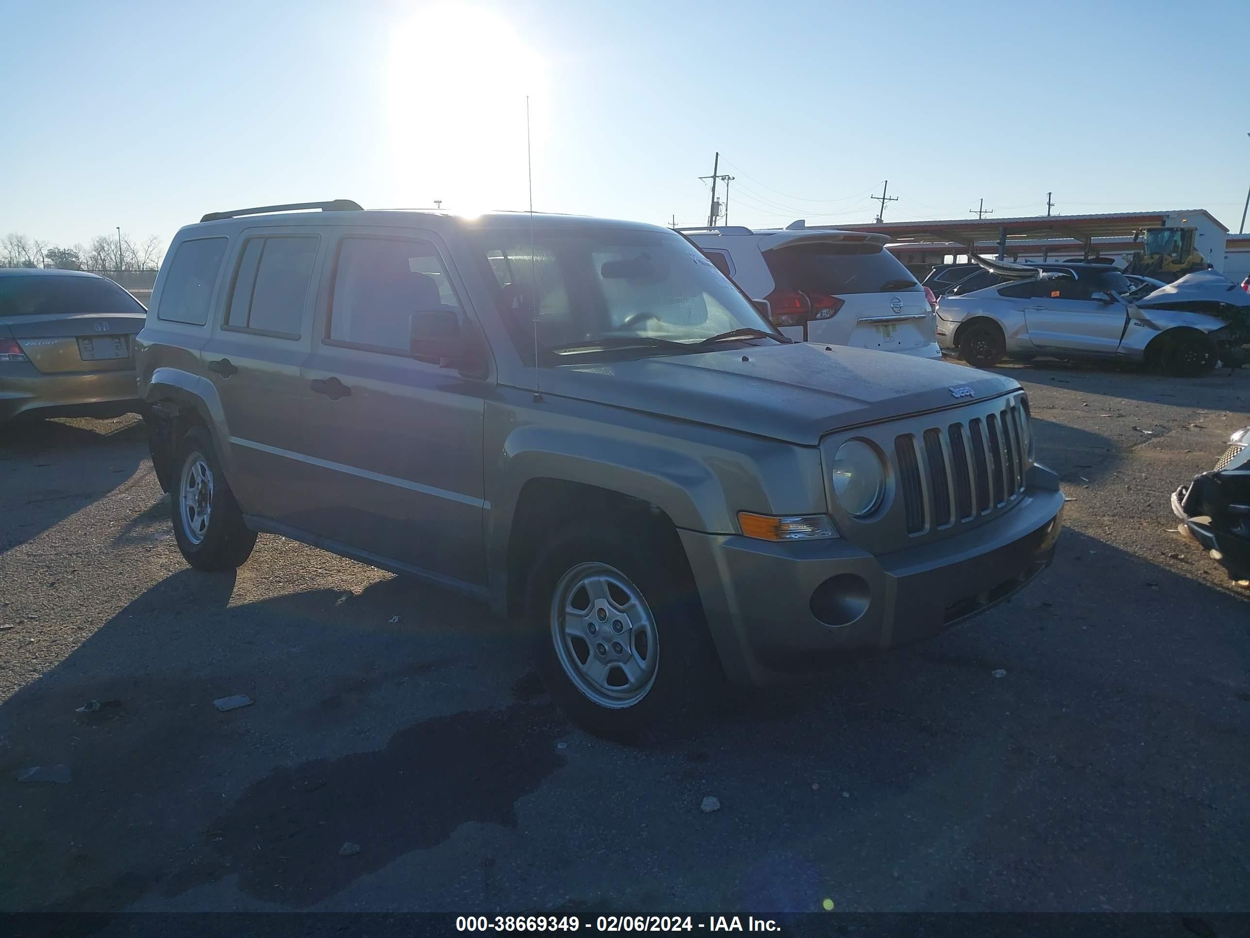 JEEP LIBERTY (PATRIOT) 2008 1j8ft28068d622696