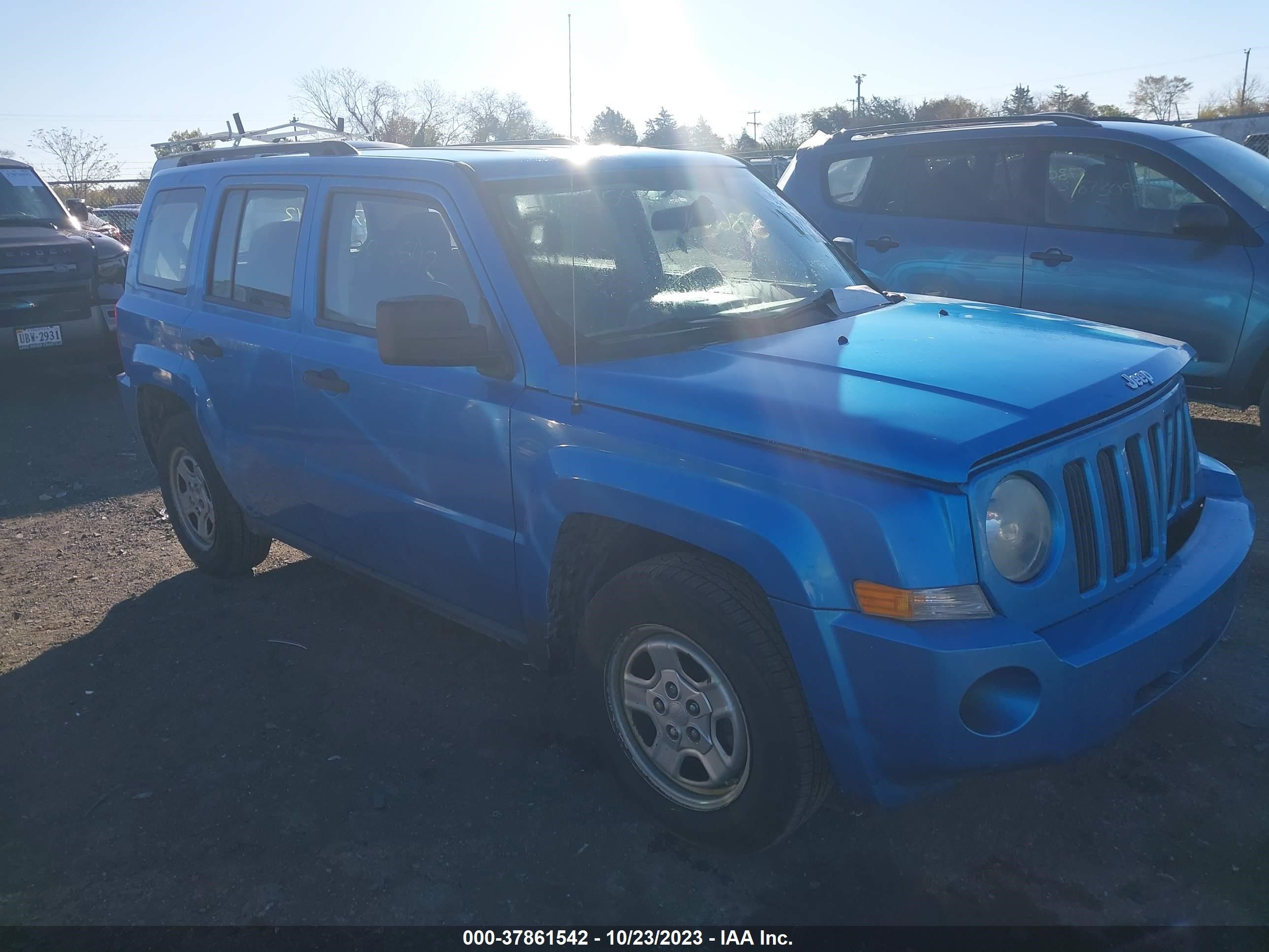 JEEP LIBERTY (PATRIOT) 2008 1j8ft28088d783549