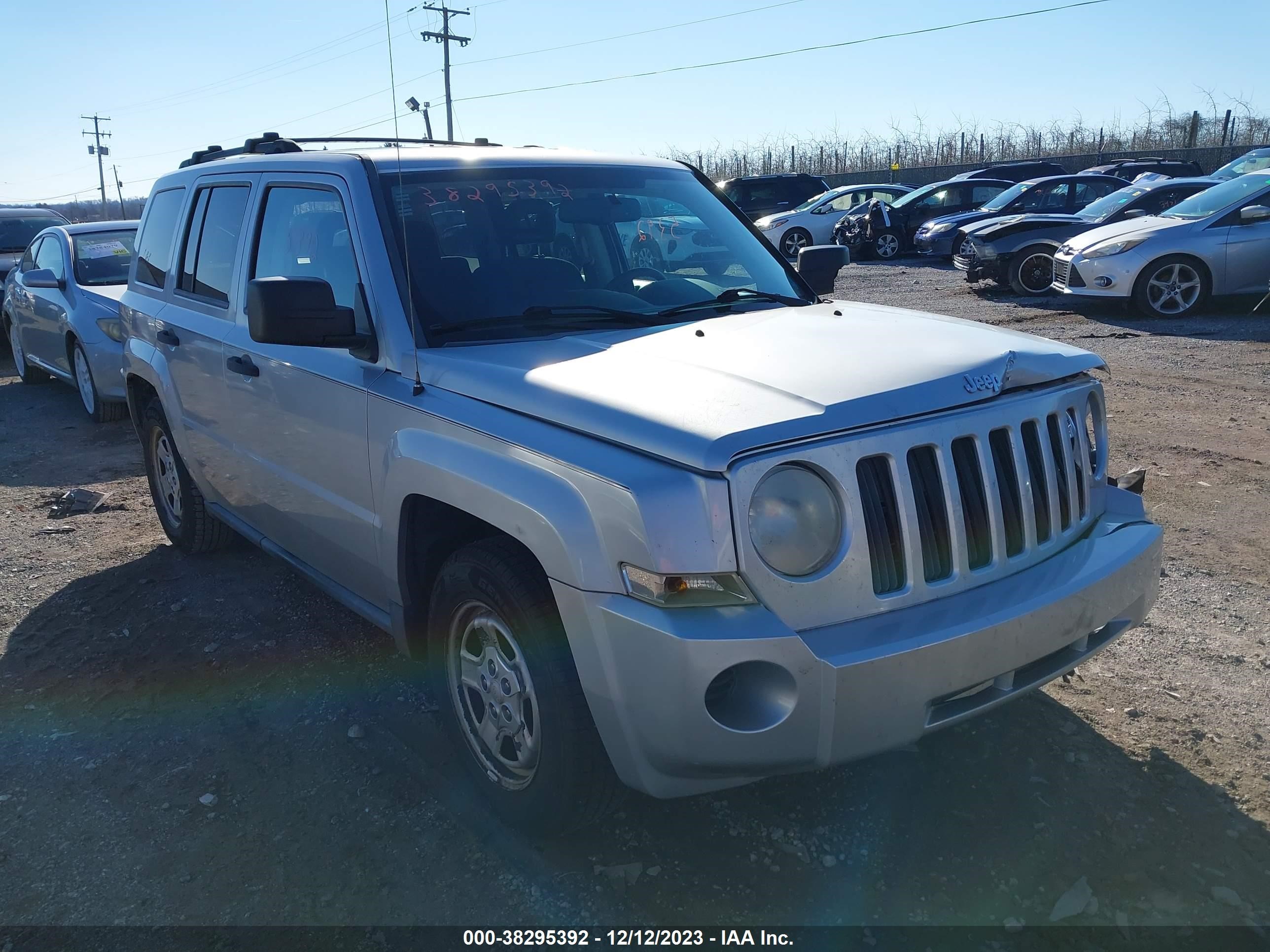 JEEP LIBERTY (PATRIOT) 2009 1j8ft28a19d102450