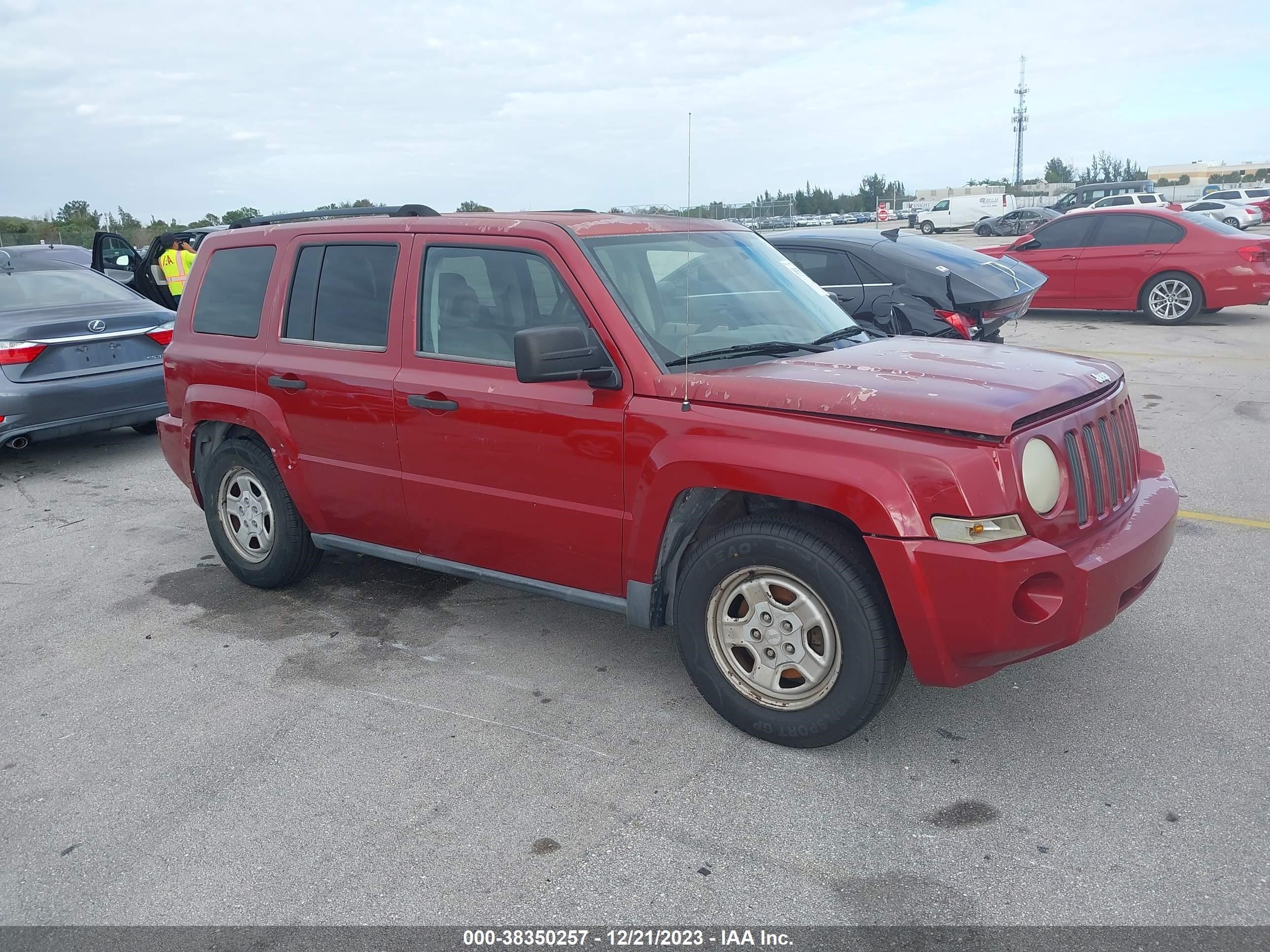 JEEP LIBERTY (PATRIOT) 2007 1j8ft28w17d295644