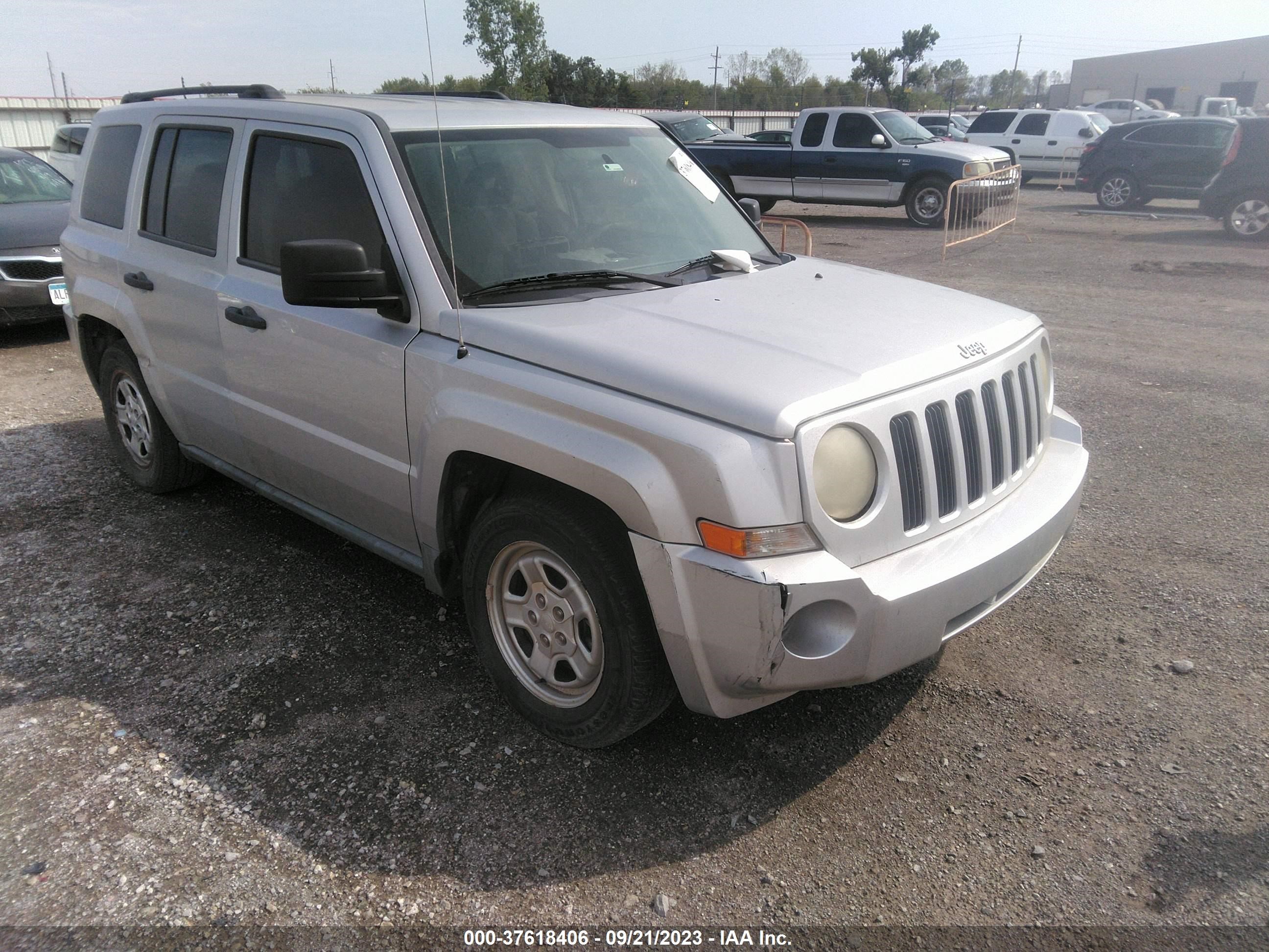 JEEP LIBERTY (PATRIOT) 2007 1j8ft28w17d418424