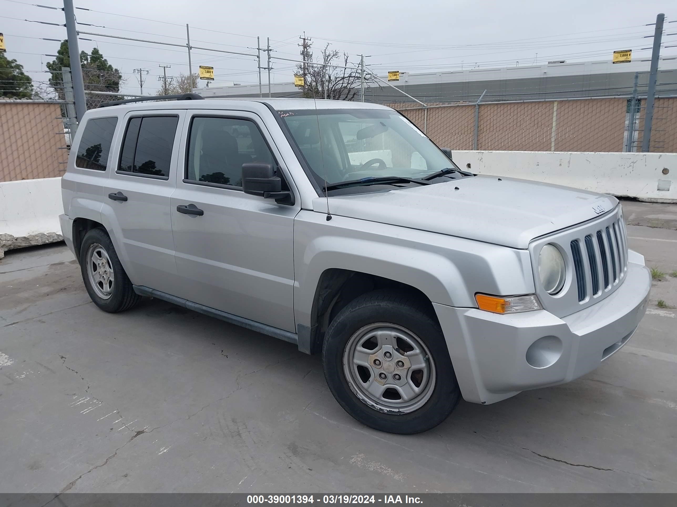 JEEP LIBERTY (PATRIOT) 2008 1j8ft28w28d529226