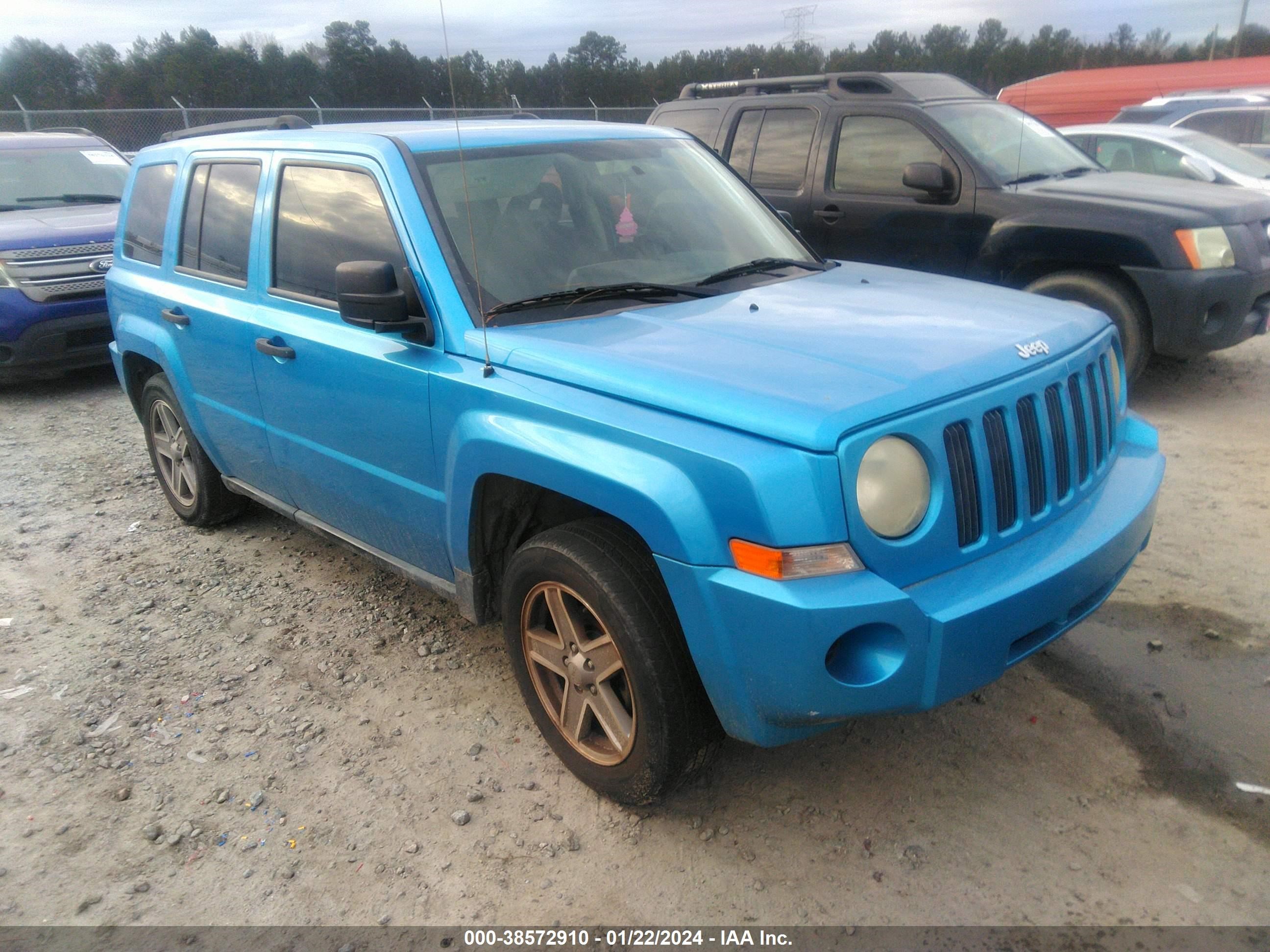 JEEP LIBERTY (PATRIOT) 2008 1j8ft28w28d714084