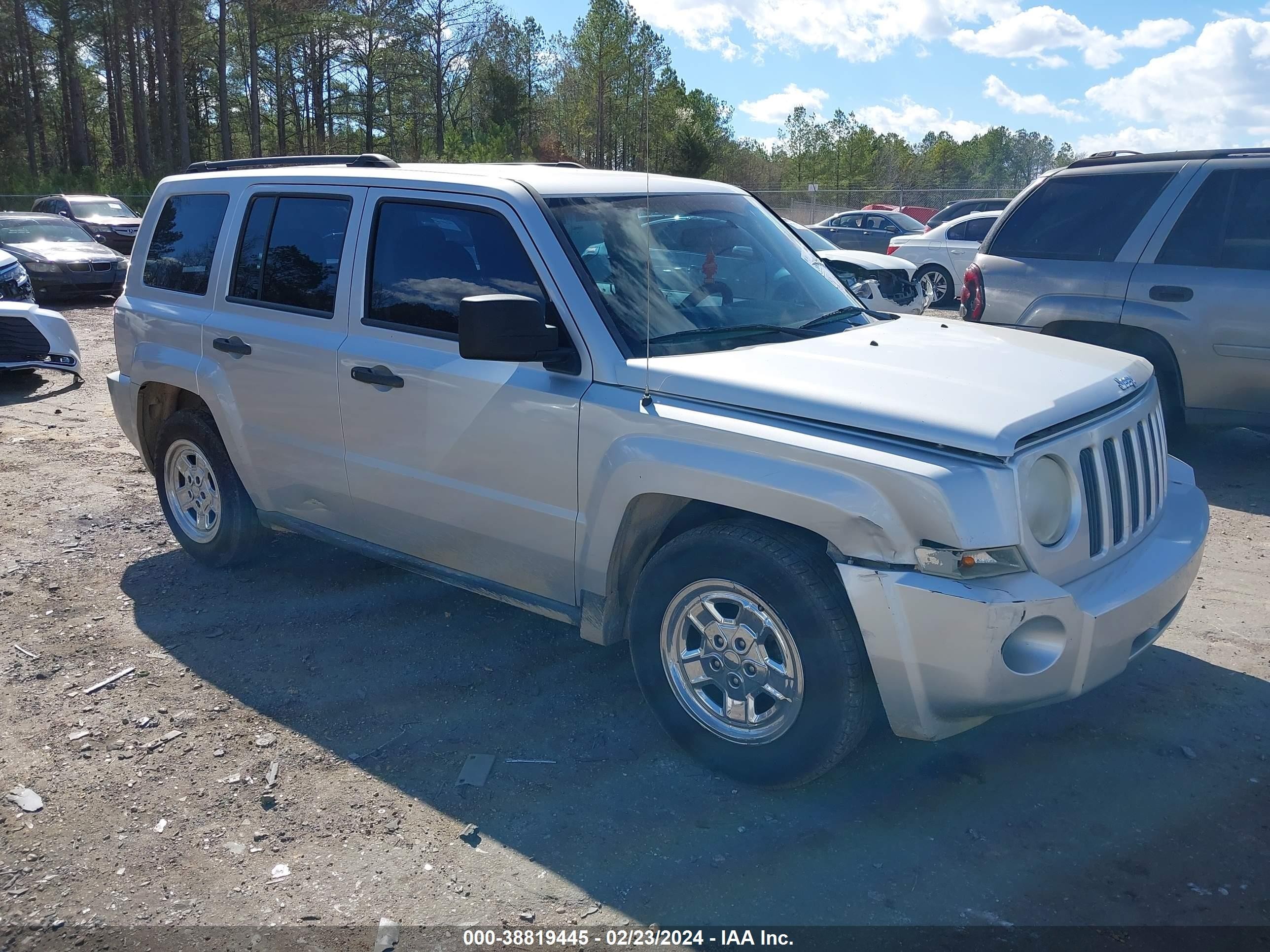 JEEP LIBERTY (PATRIOT) 2008 1j8ft28w28d741964