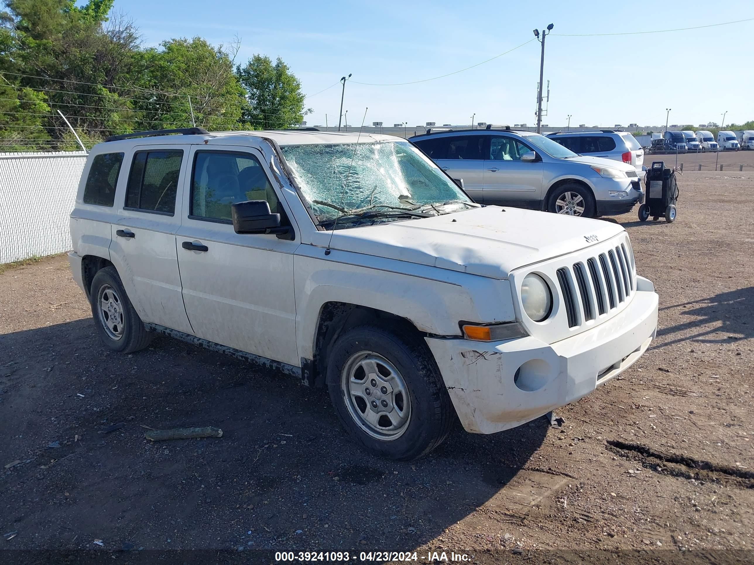 JEEP LIBERTY (PATRIOT) 2007 1j8ft28w57d295856