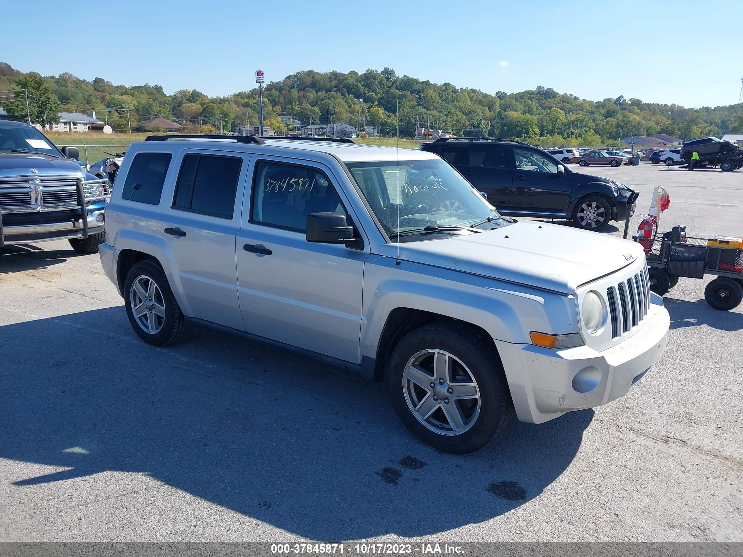 JEEP LIBERTY (PATRIOT) 2008 1j8ft28w58d715407