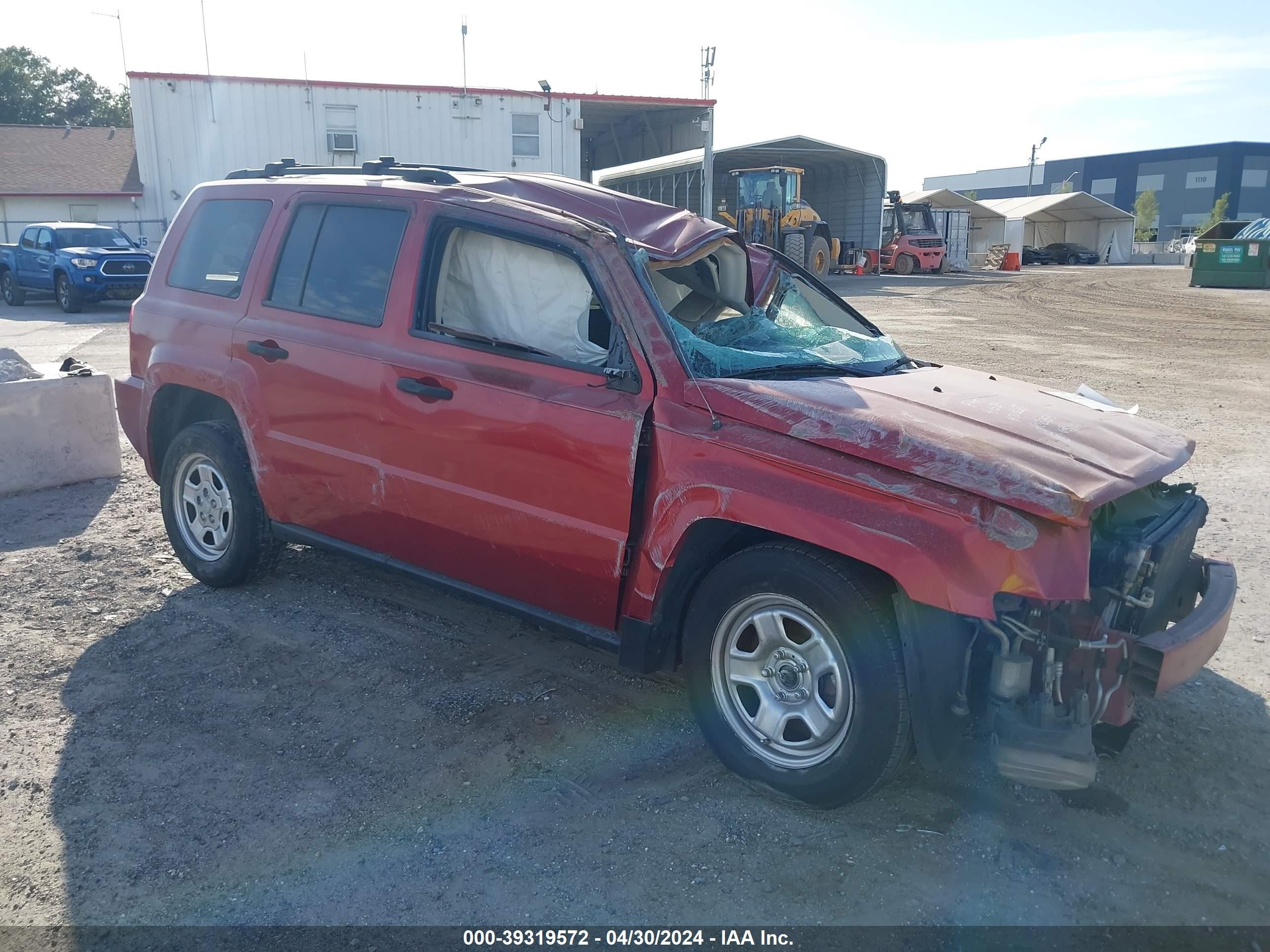 JEEP LIBERTY (PATRIOT) 2008 1j8ft28w78d553375