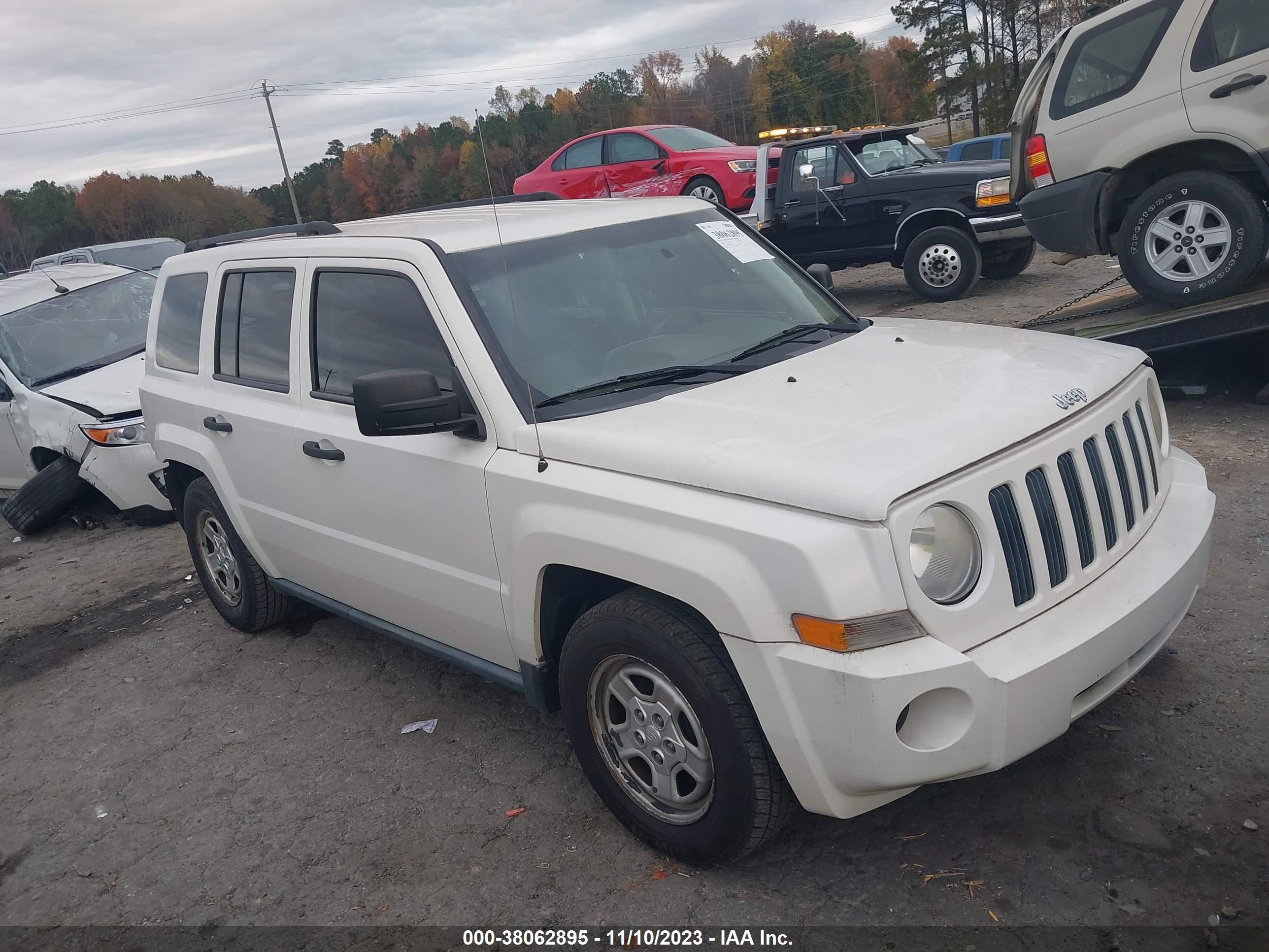 JEEP LIBERTY (PATRIOT) 2008 1j8ft28w88d581542