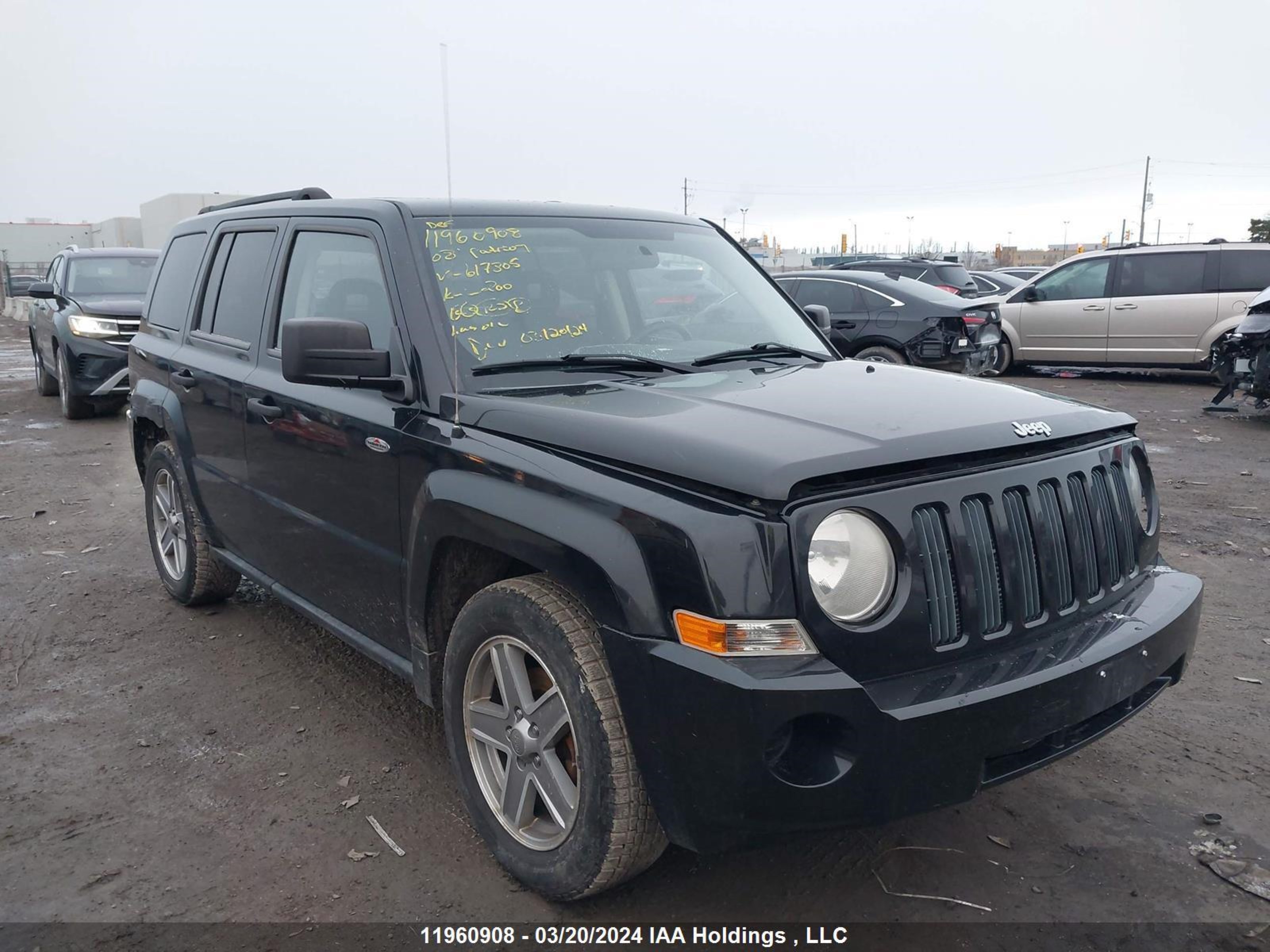 JEEP LIBERTY (PATRIOT) 2008 1j8ft28w98d617805