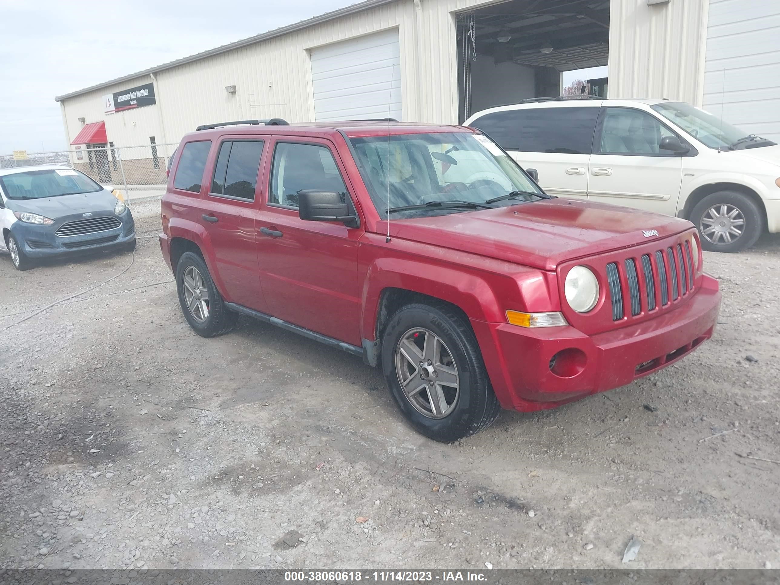 JEEP LIBERTY (PATRIOT) 2008 1j8ft28w98d707861