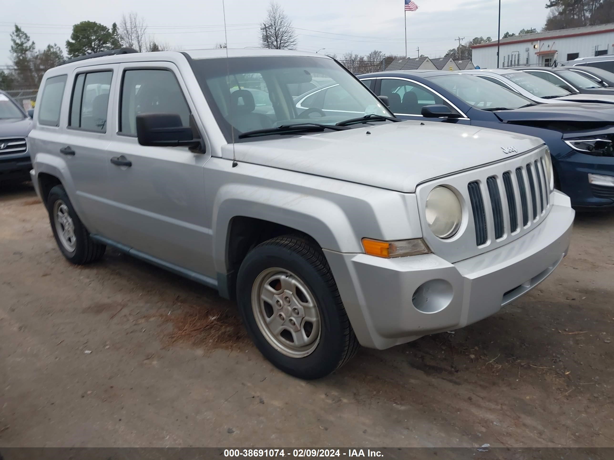 JEEP LIBERTY (PATRIOT) 2008 1j8ft28wx8d504817