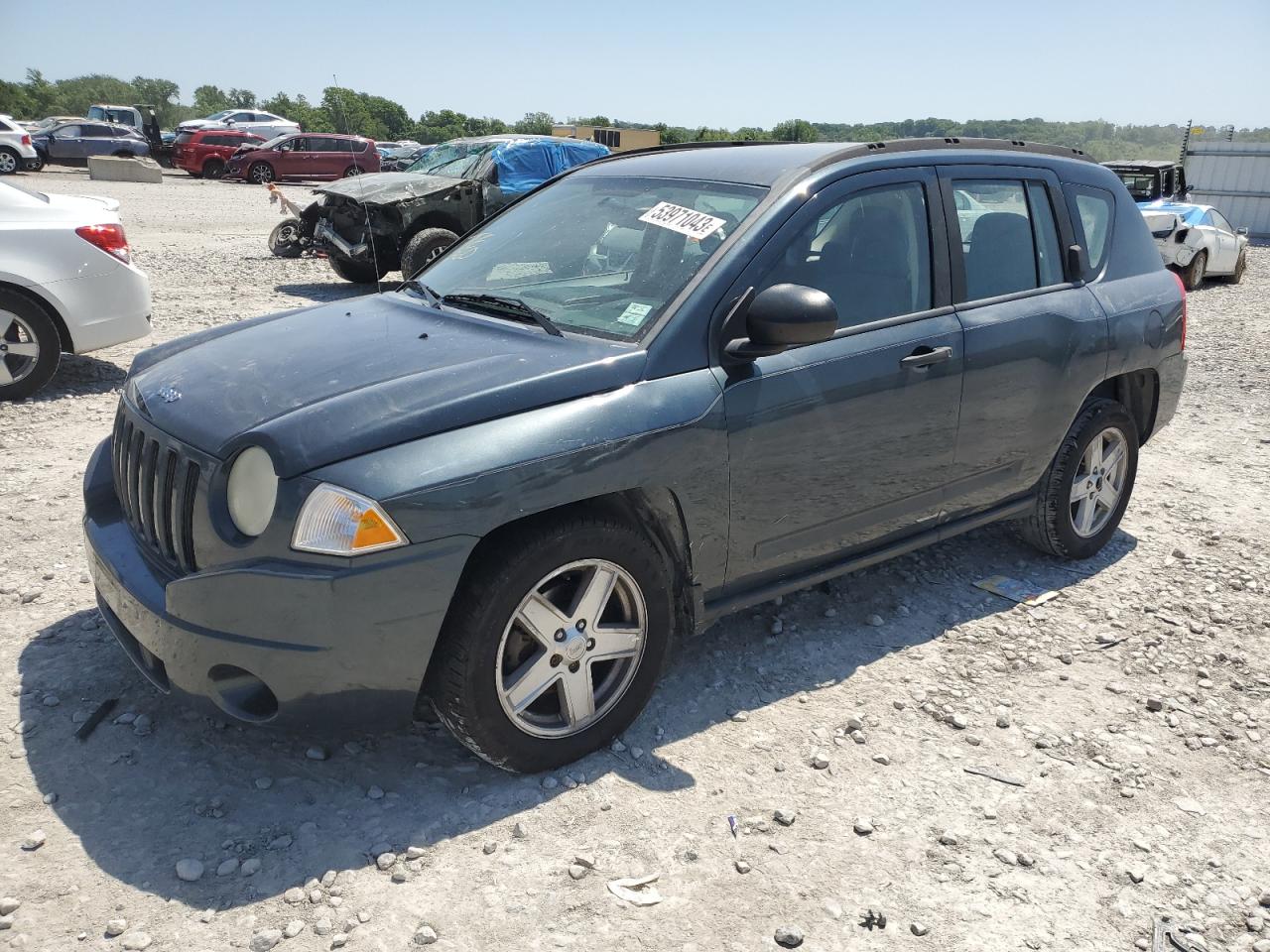 JEEP COMPASS 2007 1j8ft47w17d330941