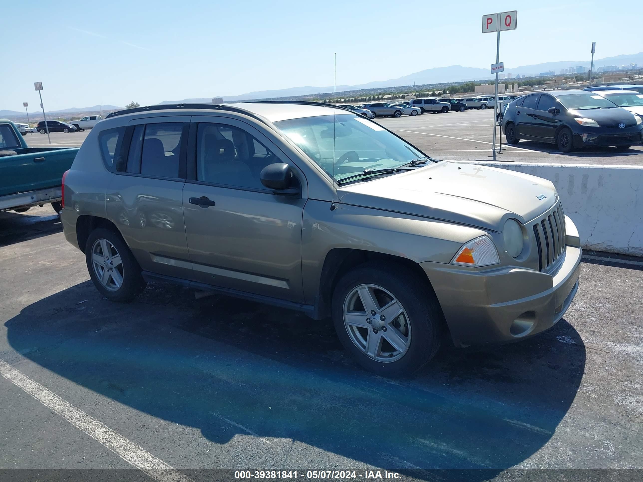 JEEP COMPASS 2007 1j8ft47w47d216092