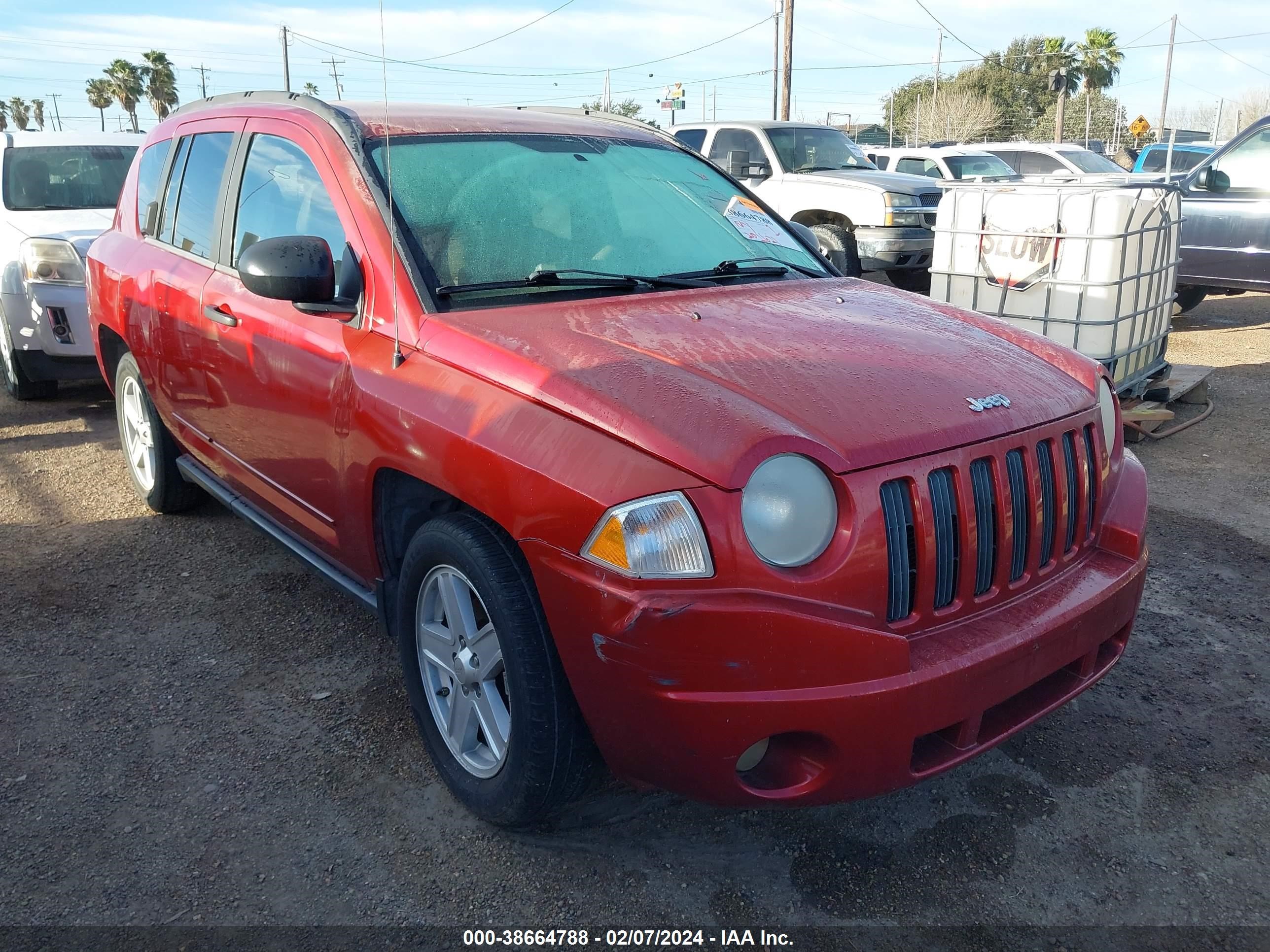 JEEP COMPASS 2008 1j8ft47w48d788068