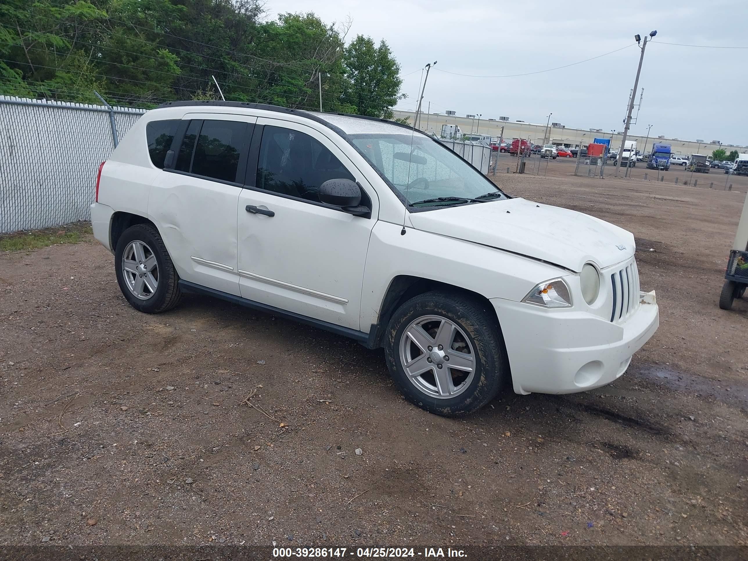 JEEP COMPASS 2008 1j8ft47w58d708101