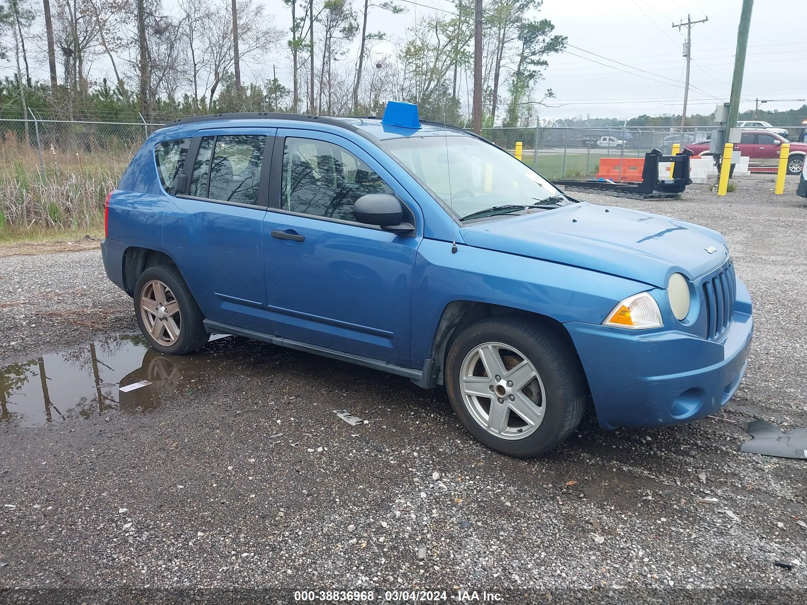 JEEP COMPASS 2007 1j8ft47w67d308241