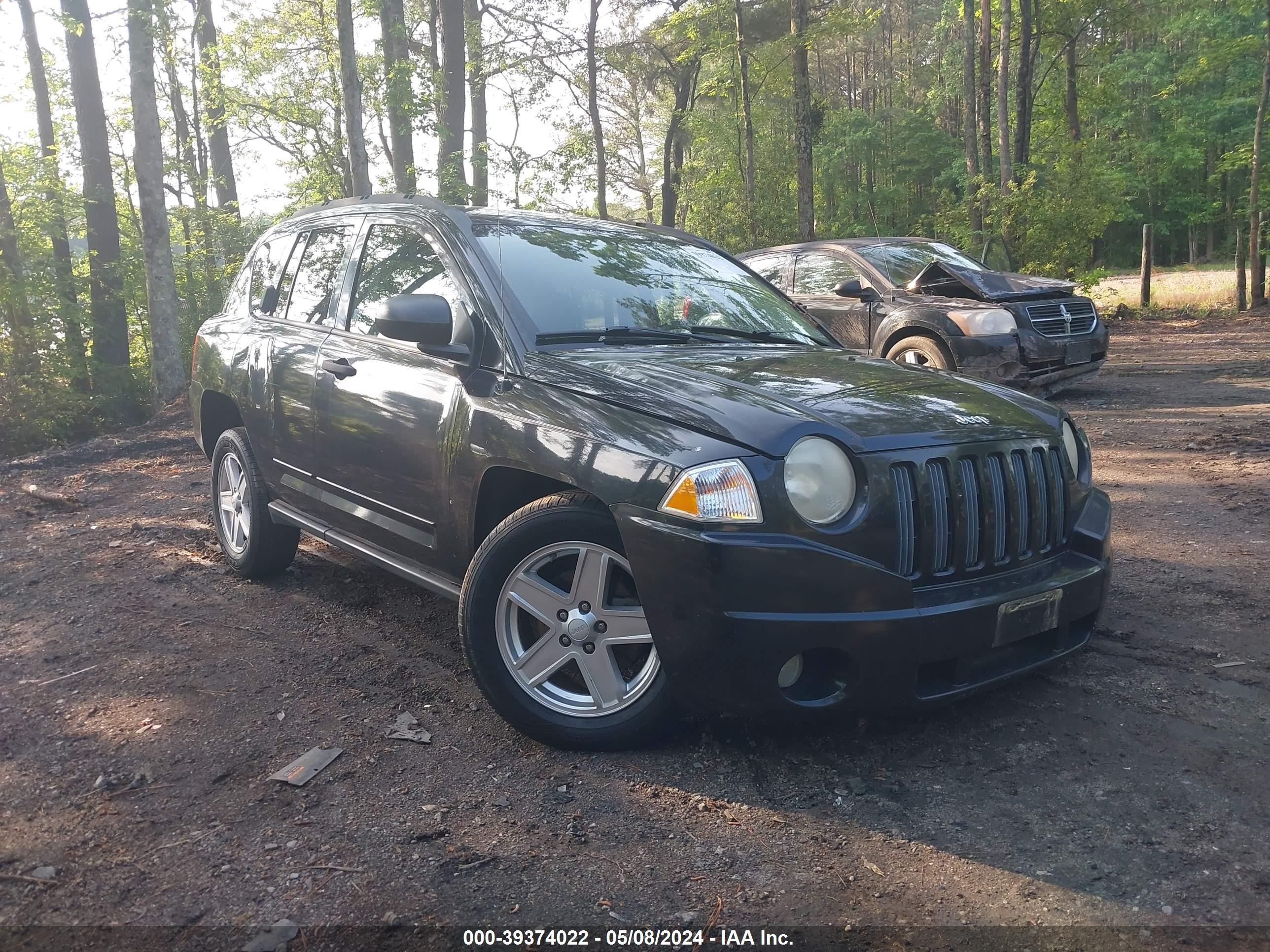 JEEP COMPASS 2008 1j8ft47w78d722100