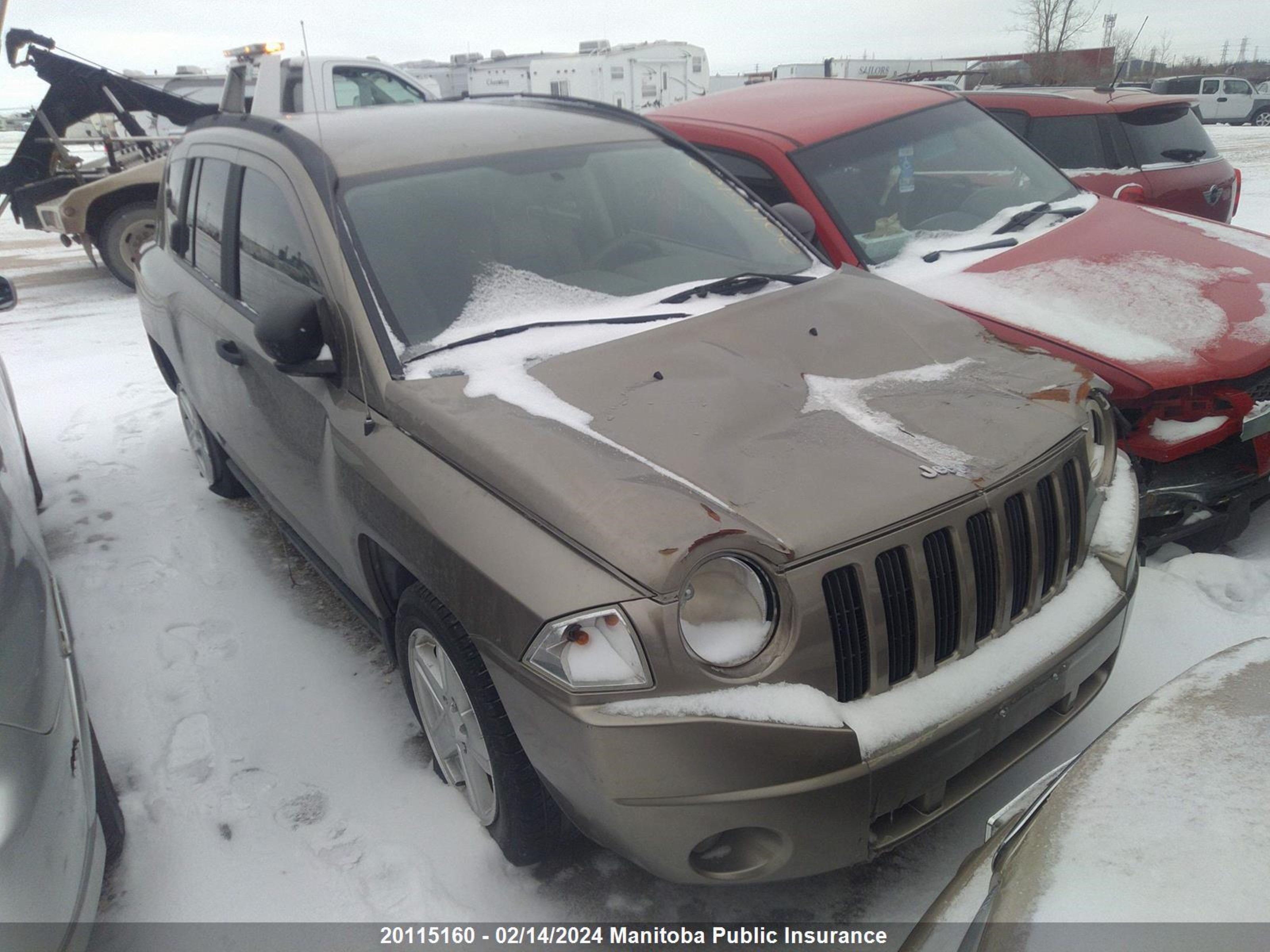 JEEP COMPASS 2007 1j8ft47w87d215303