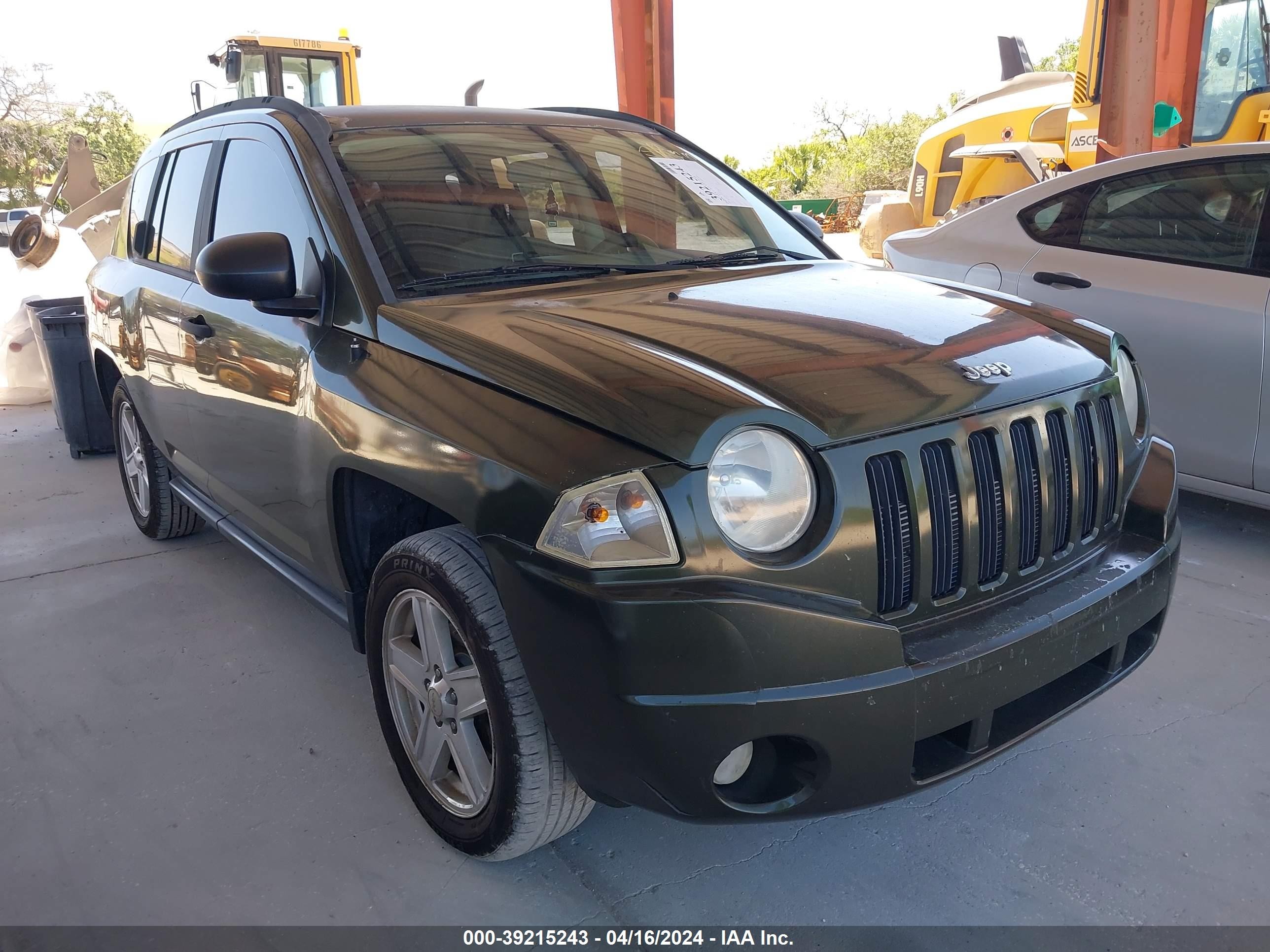 JEEP COMPASS 2007 1j8ft47w87d359031