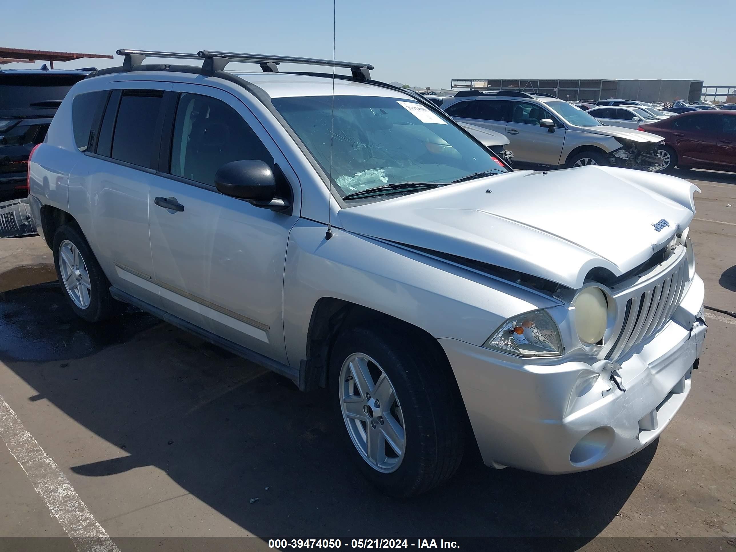 JEEP COMPASS 2008 1j8ft47w98d706528