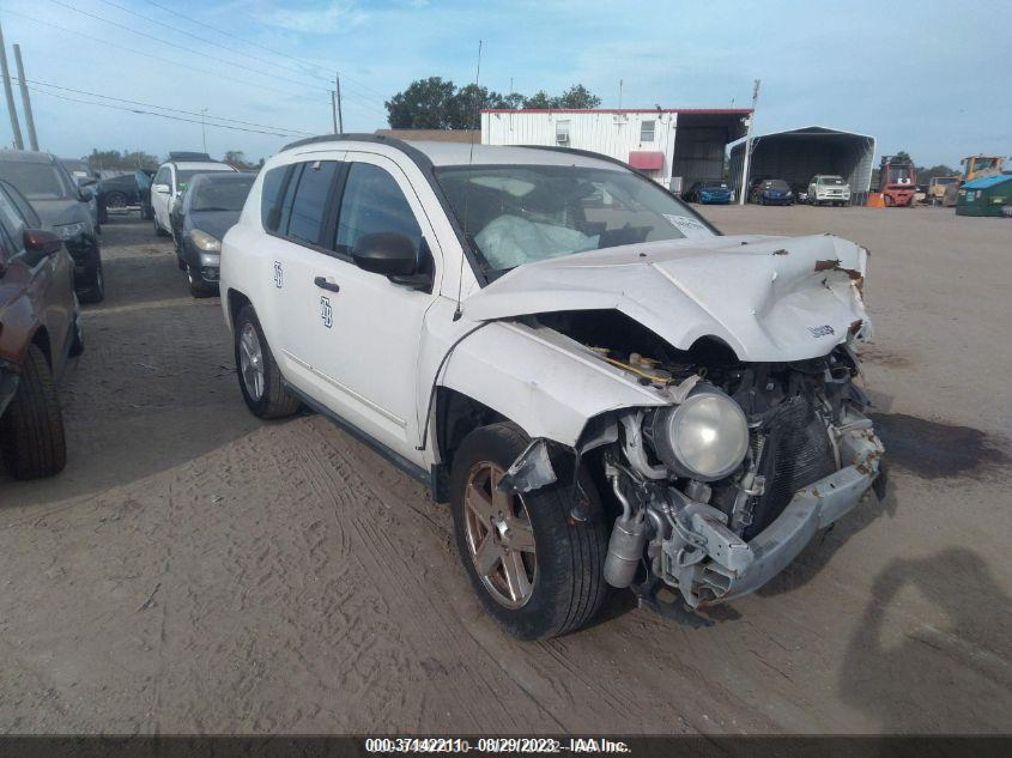 JEEP COMPASS 2008 1j8ft47w98d727511