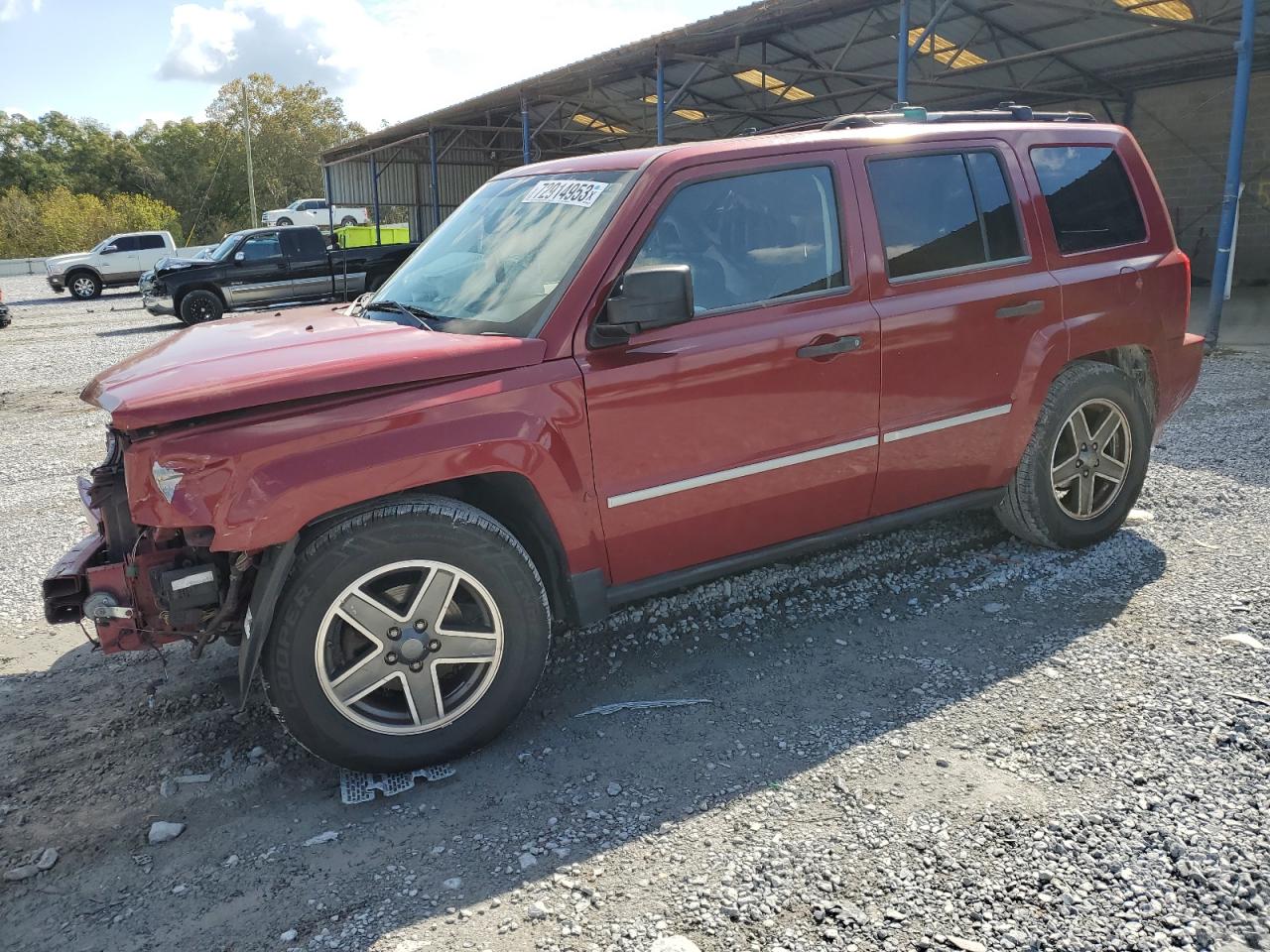 JEEP LIBERTY (PATRIOT) 2008 1j8ft48w38d783538