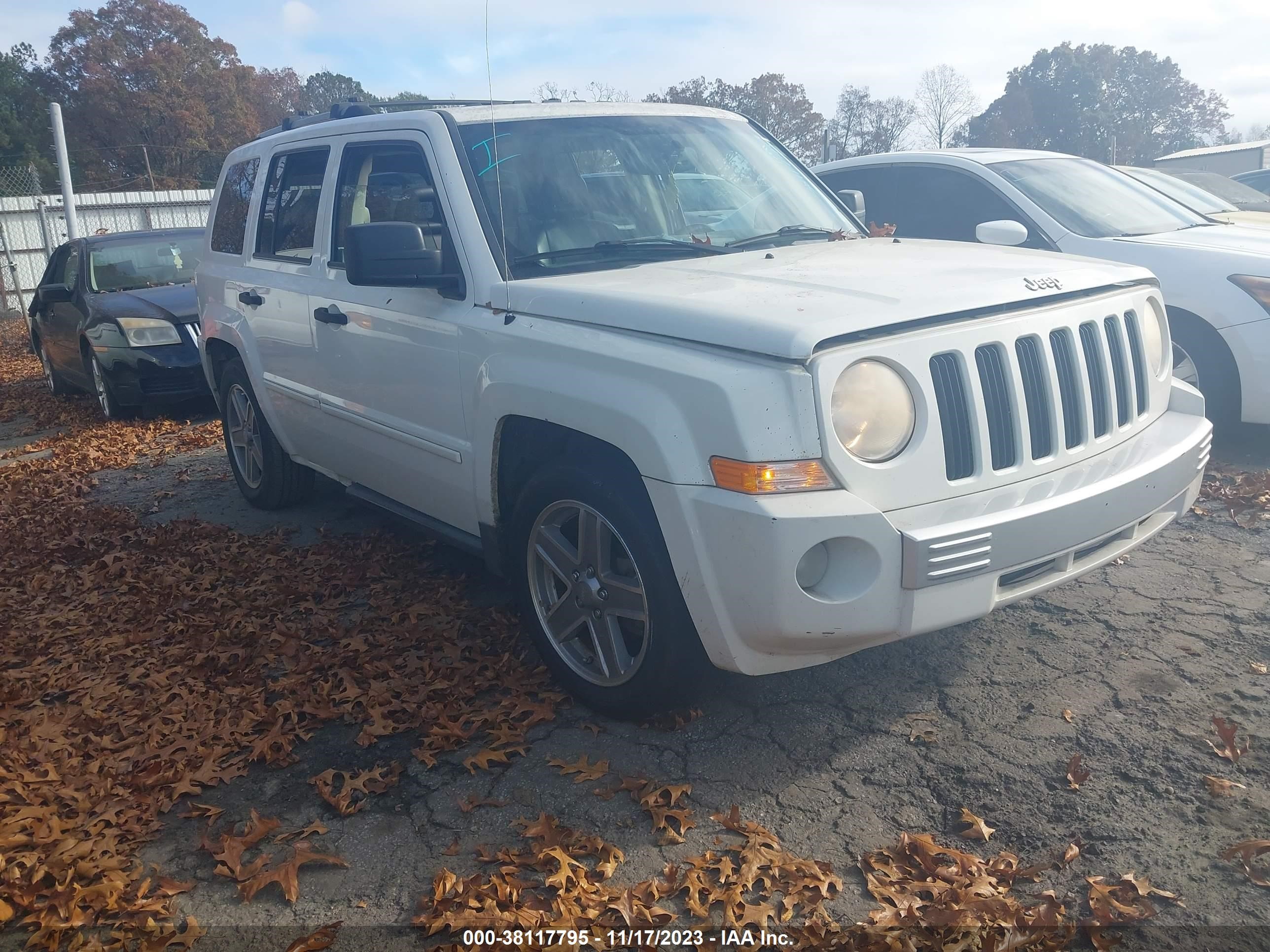 JEEP LIBERTY (PATRIOT) 2007 1j8ft48w47d298081