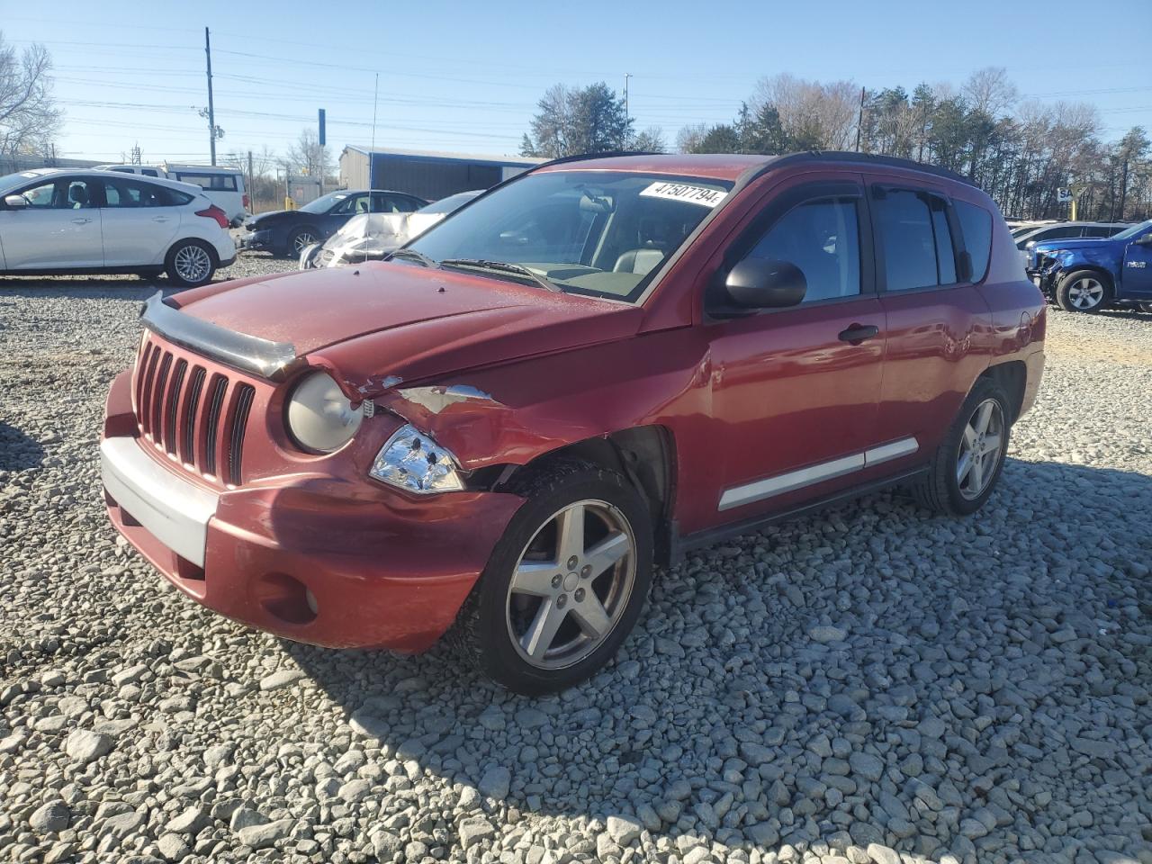 JEEP COMPASS 2007 1j8ft57w17d241618