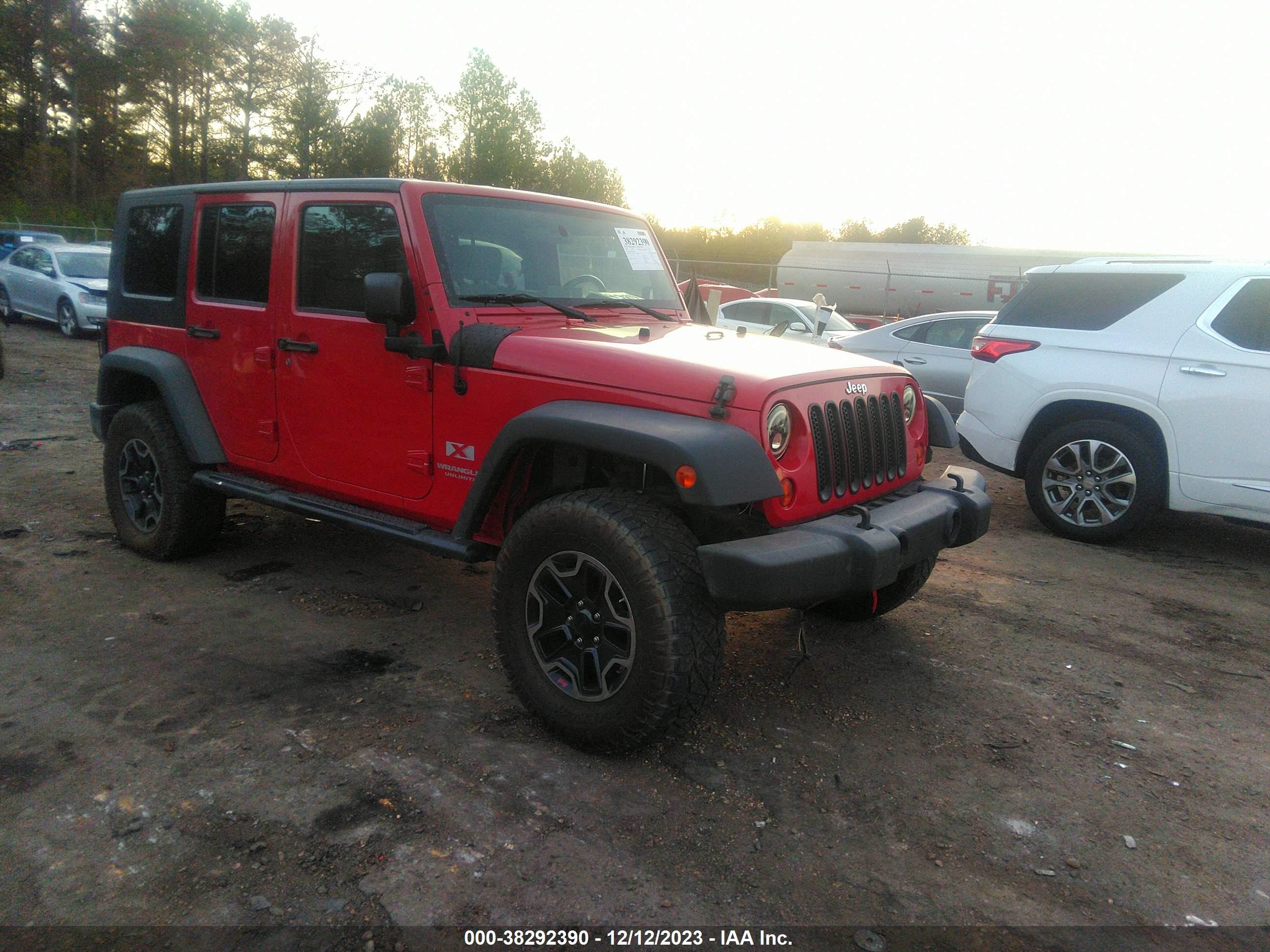 JEEP WRANGLER 2008 1j8ga39138l569887