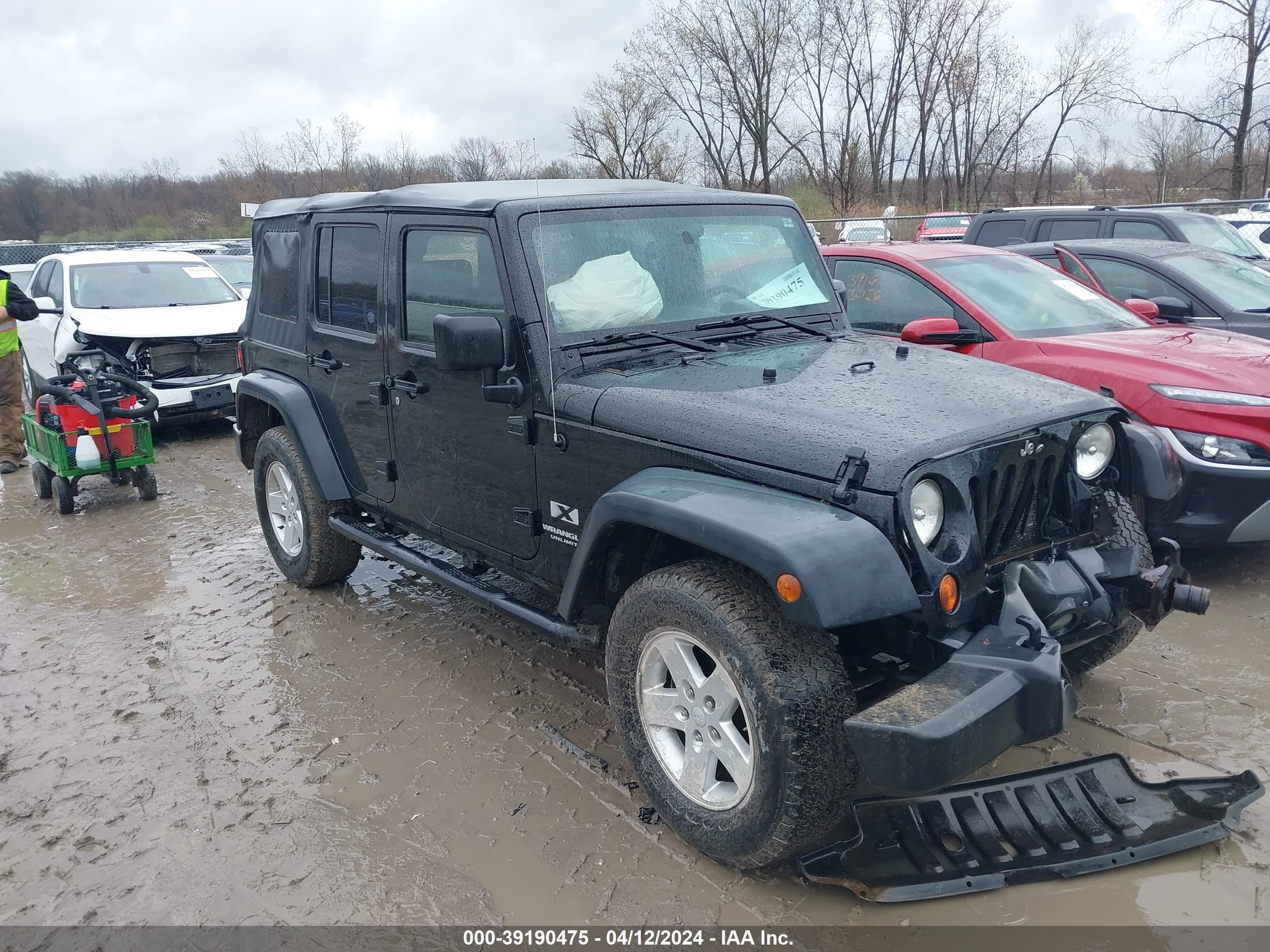 JEEP WRANGLER 2008 1j8ga39188l547657