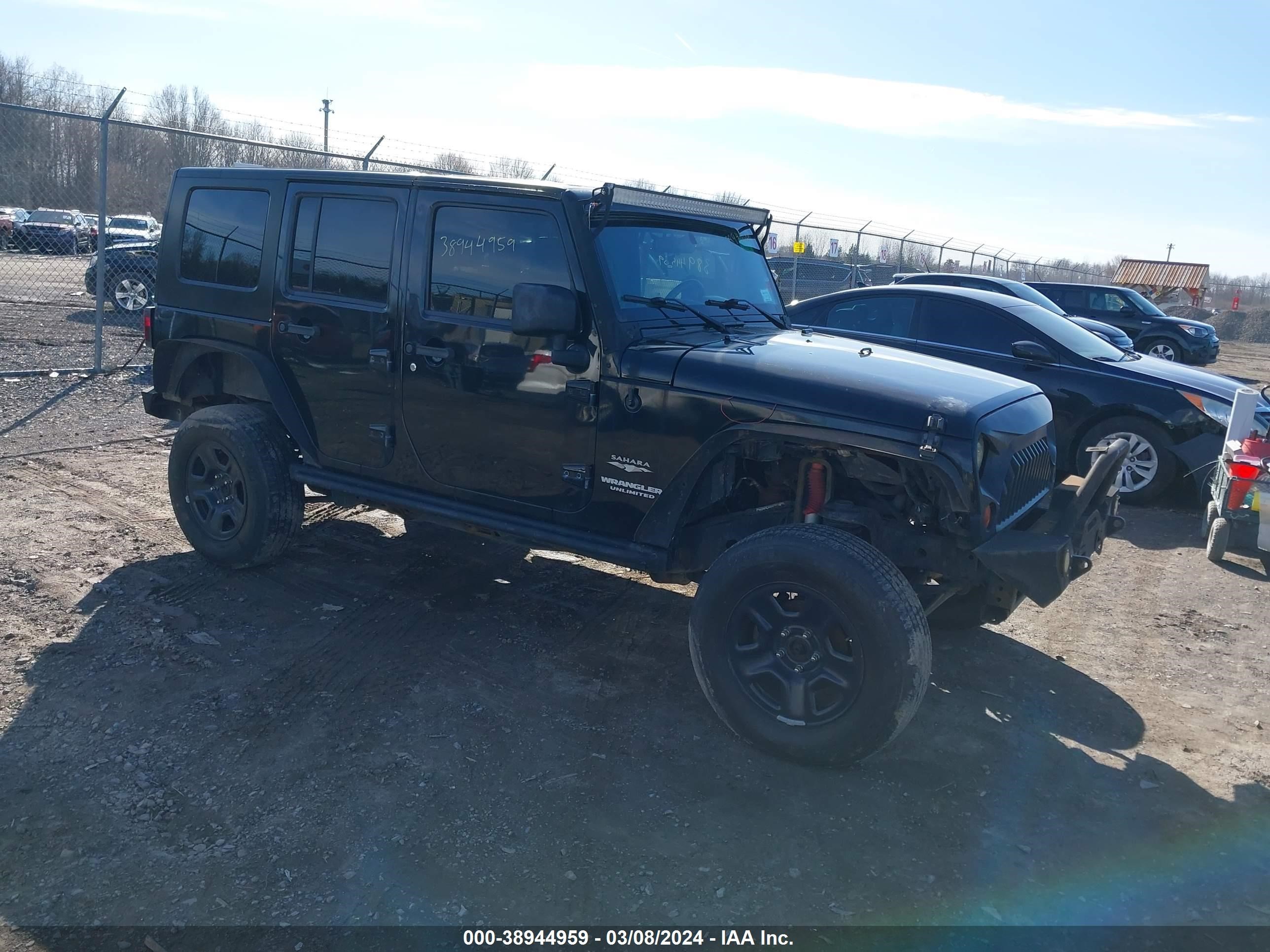 JEEP WRANGLER 2007 1j8ga59127l123448