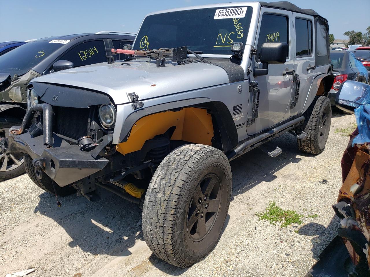 JEEP WRANGLER 2007 1j8ga59137l232341