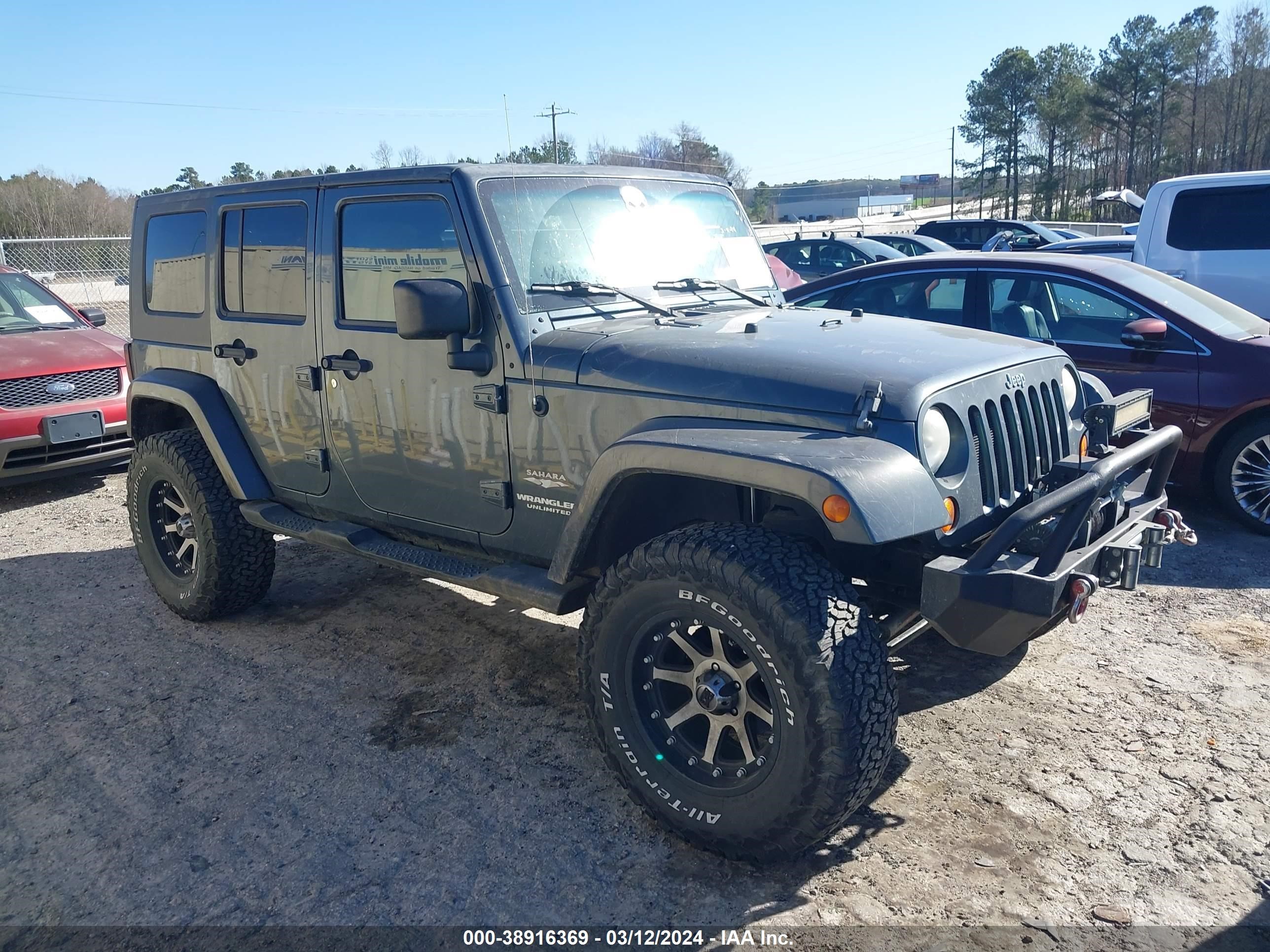 JEEP WRANGLER 2007 1j8ga59167l218949