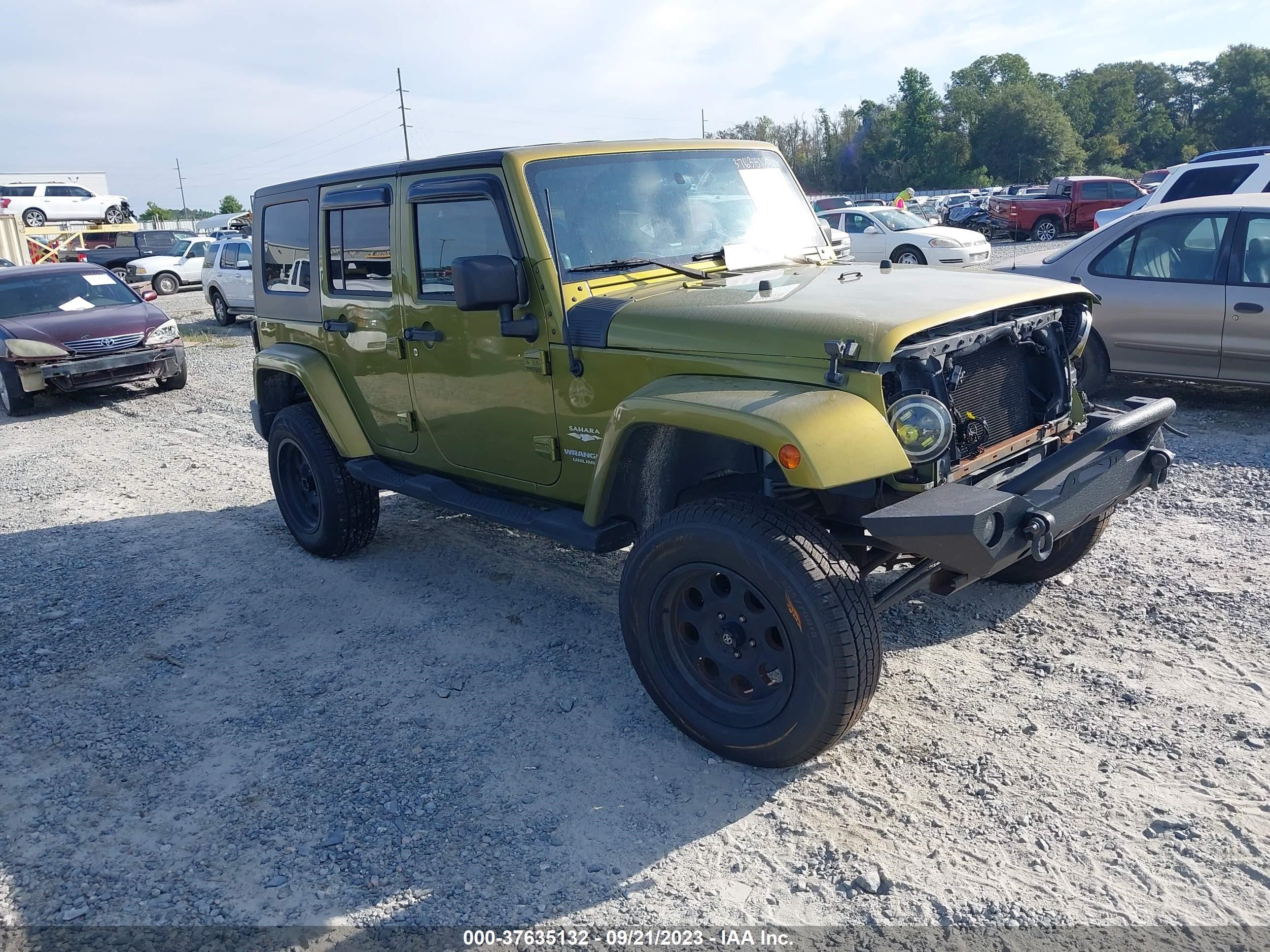 JEEP WRANGLER 2007 1j8ga59187l118321