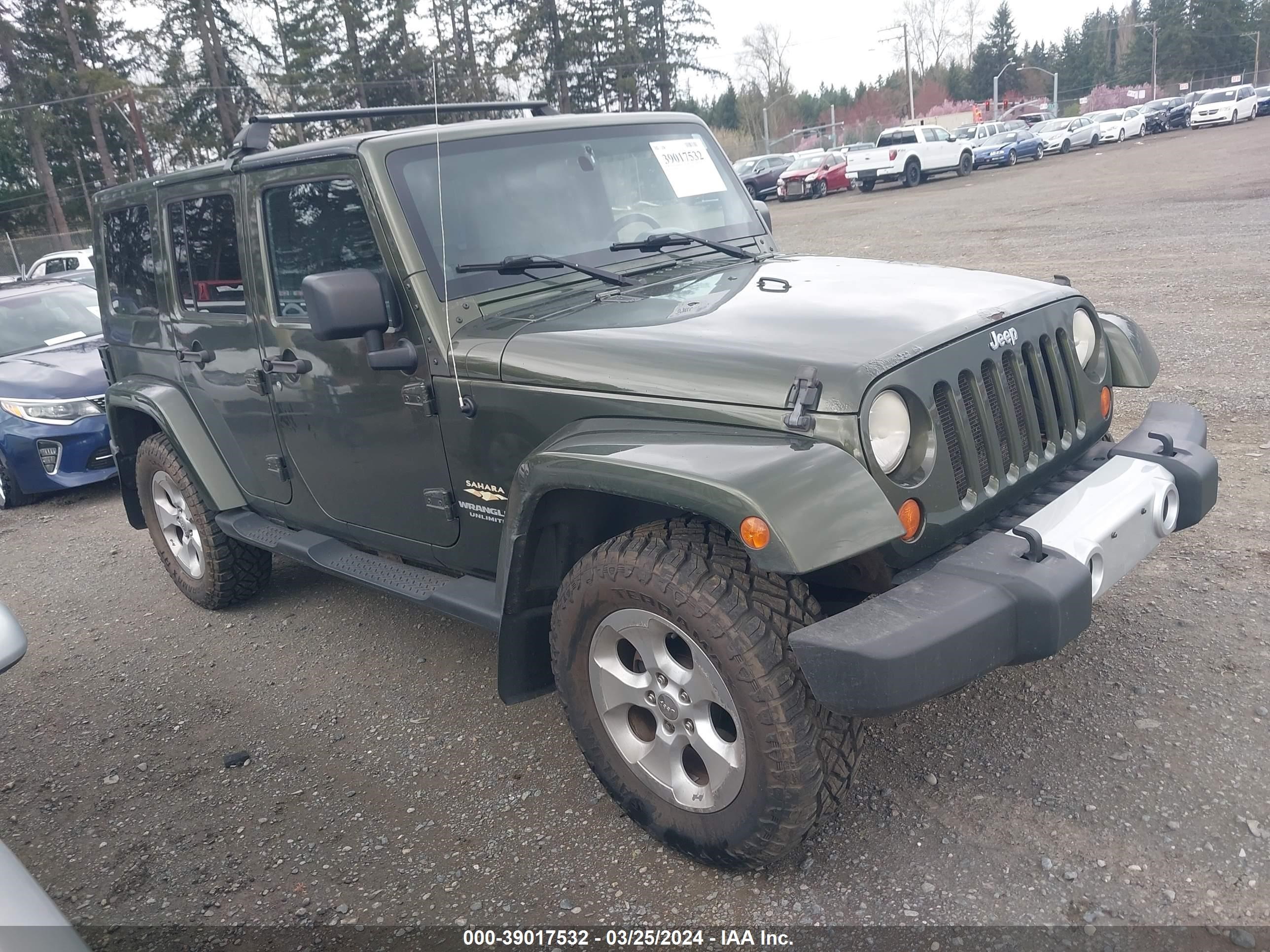 JEEP WRANGLER 2007 1j8ga59187l206804