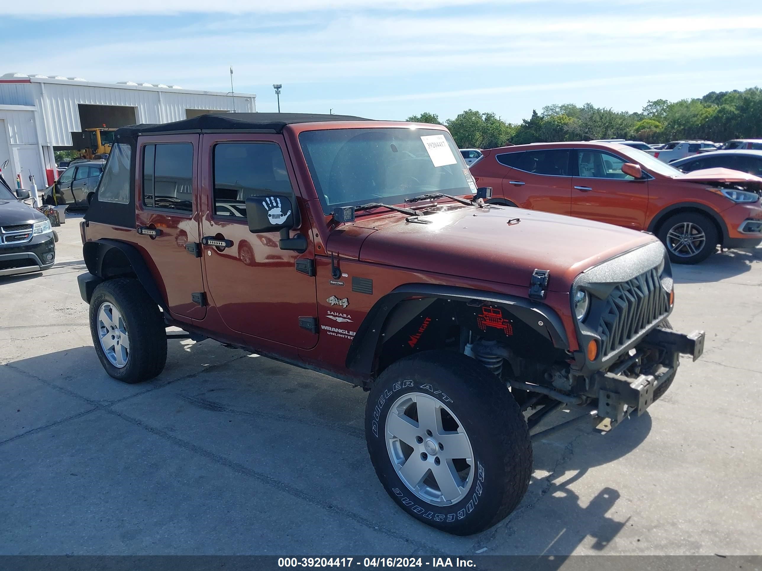 JEEP WRANGLER 2008 1j8ga59188l515531