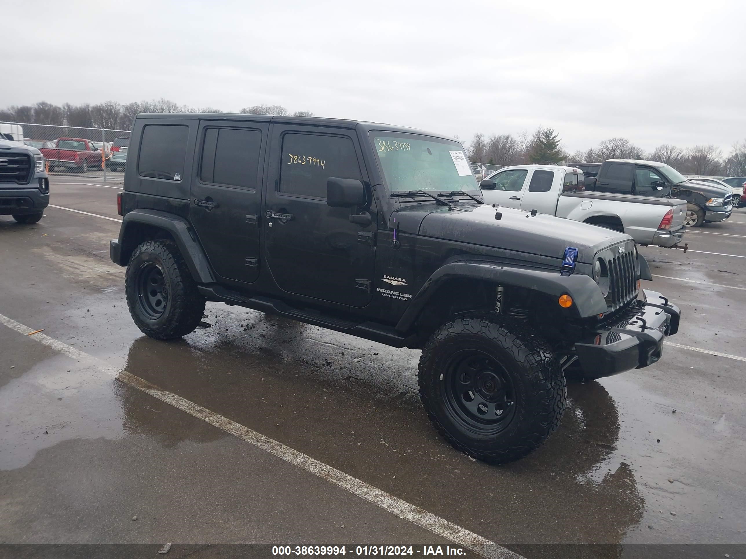 JEEP WRANGLER 2008 1j8ga59188l517697