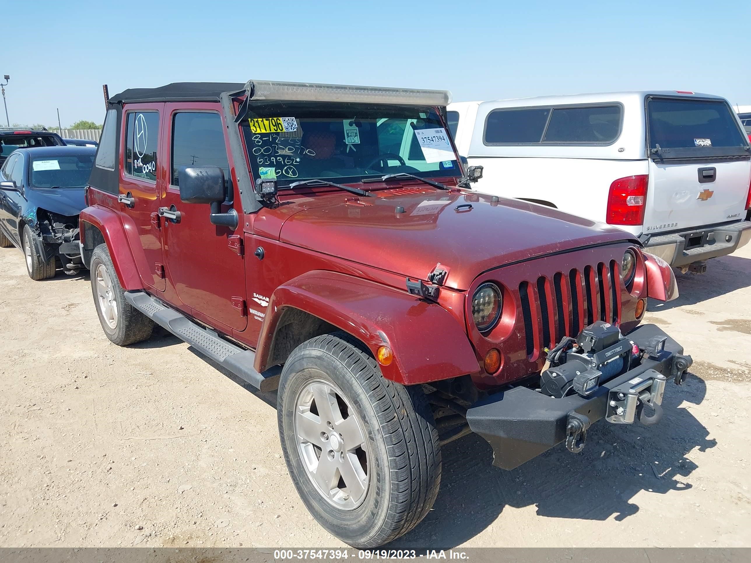 JEEP WRANGLER 2008 1j8ga59188l639962