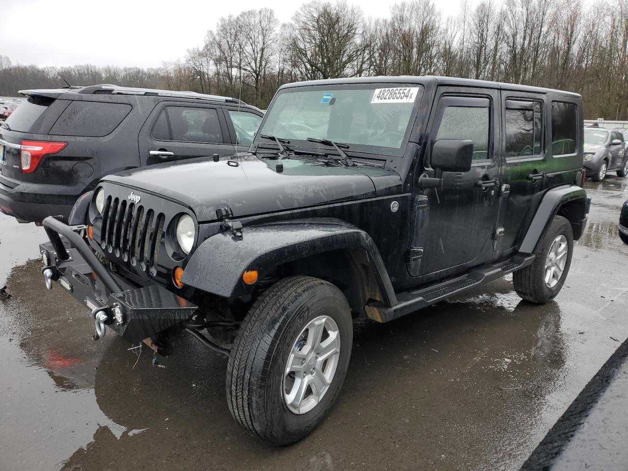 JEEP WRANGLER 2008 1j8ga591x8l586438